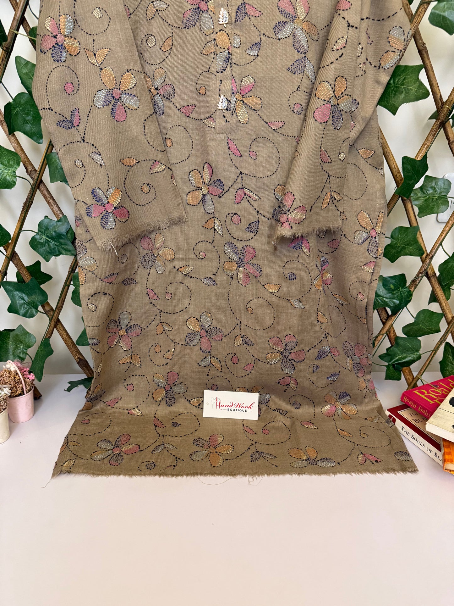 Unicorn 🦄 Shade pashmina kantha kurta size Medium
