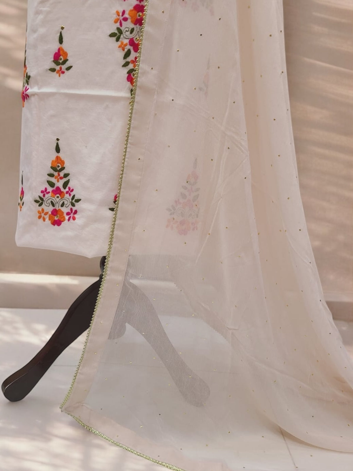 Eid Collection Colourful shirt & Dupatta