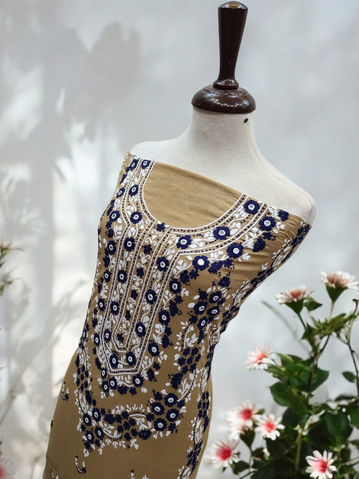 Worku Butic Premium Lawn Collection Desert Camal – Hand Work Boutique