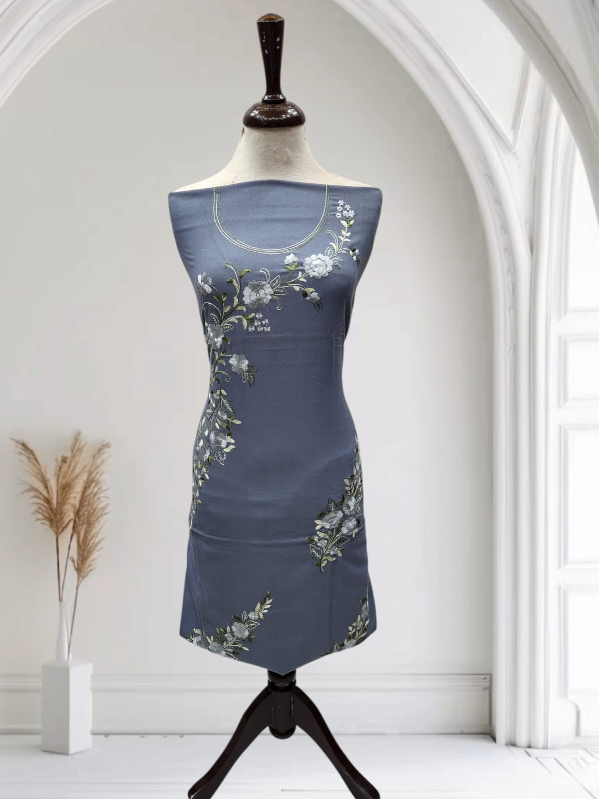 Resham Thread Embroidered Marina Shirt