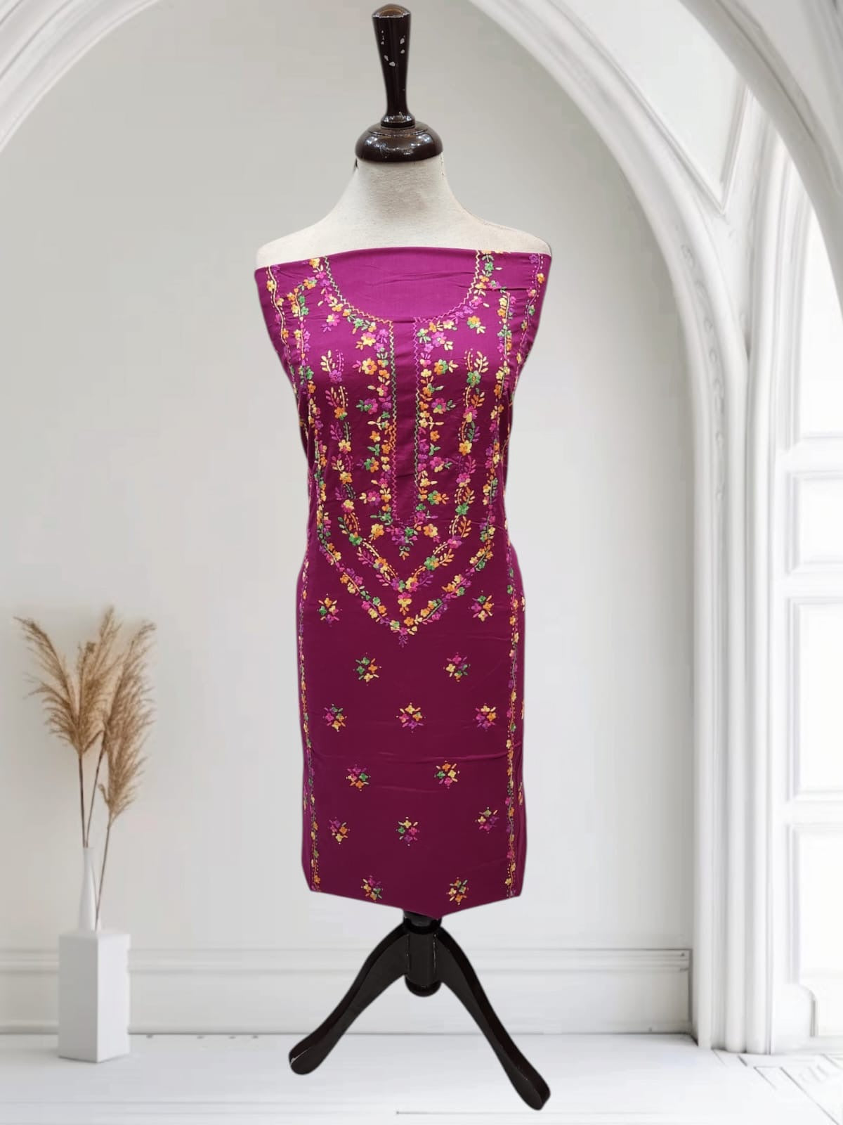 Most beautiful Lawn Hand Embroidered shirt