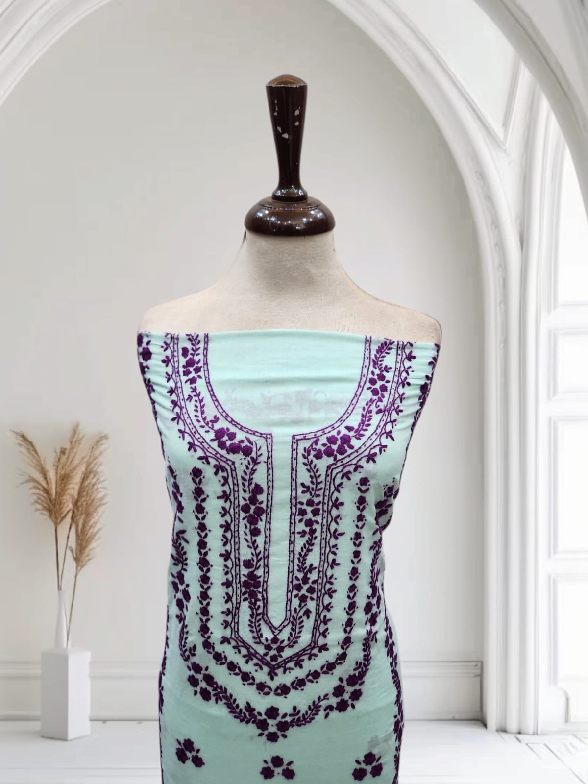 Lawn hand Embroidered Shirt