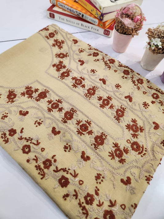 Lawn hand Embroidered shirt