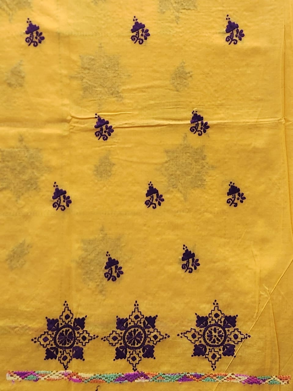 Tarkashi lawn hand embroidered shirt