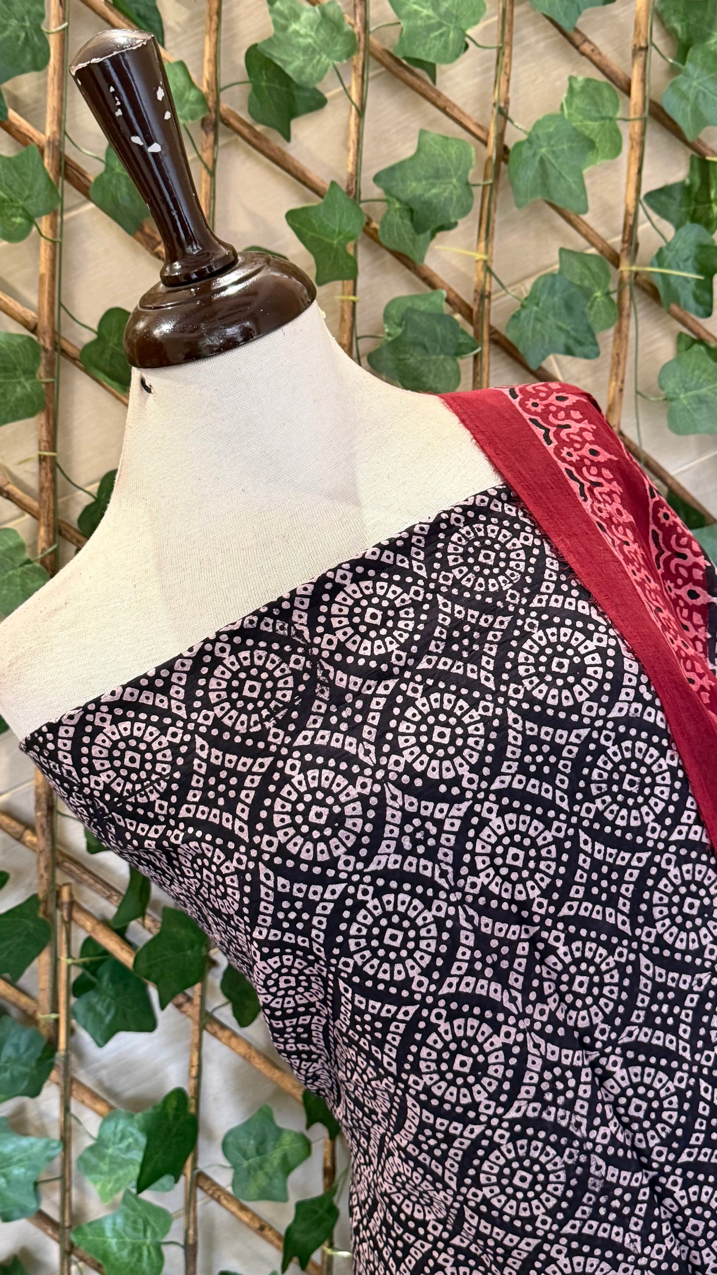 Lawn Natural Dyed Shirt and Dupatta