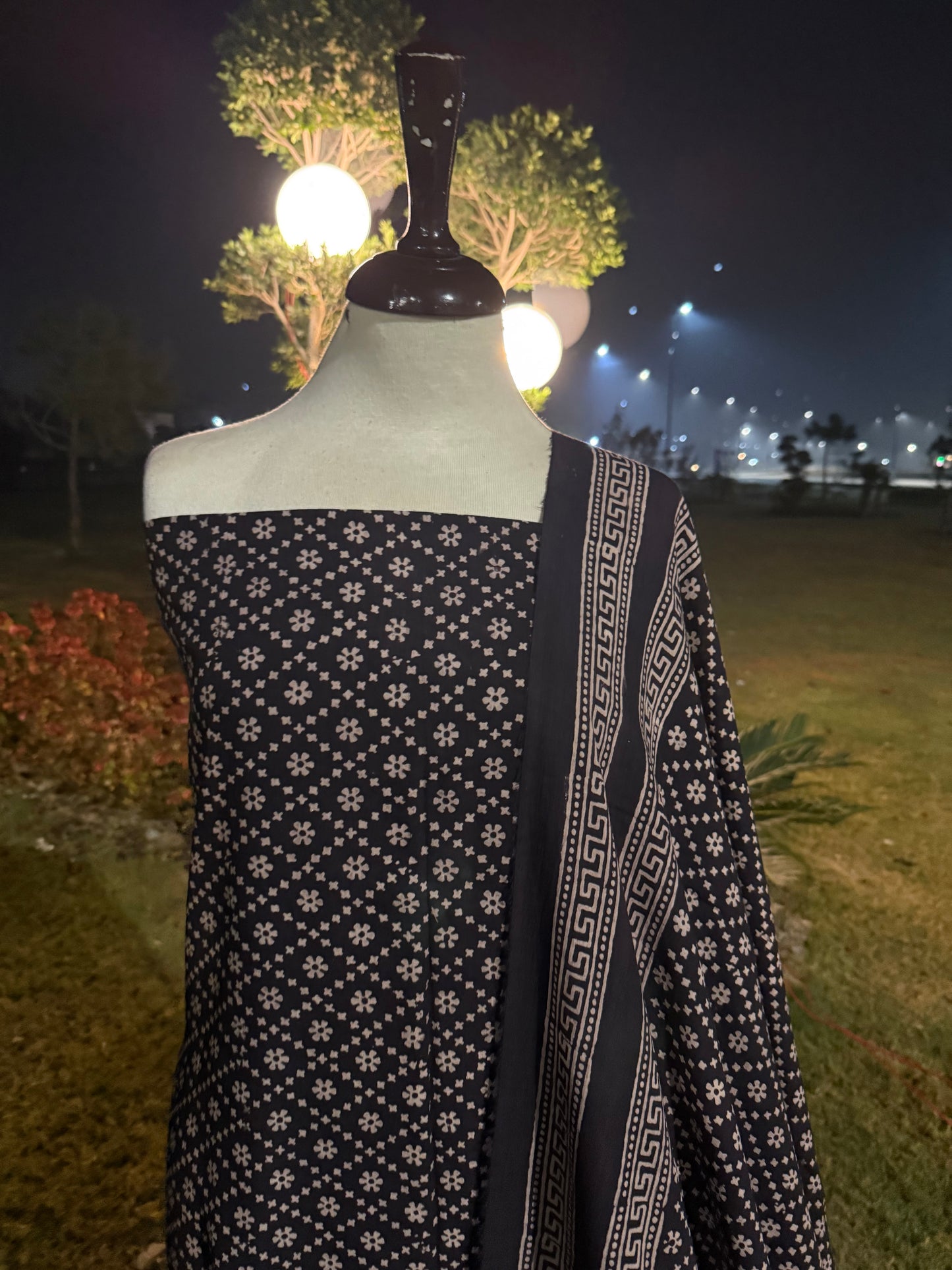 Lawn Natural dyed shirt and dupatta
