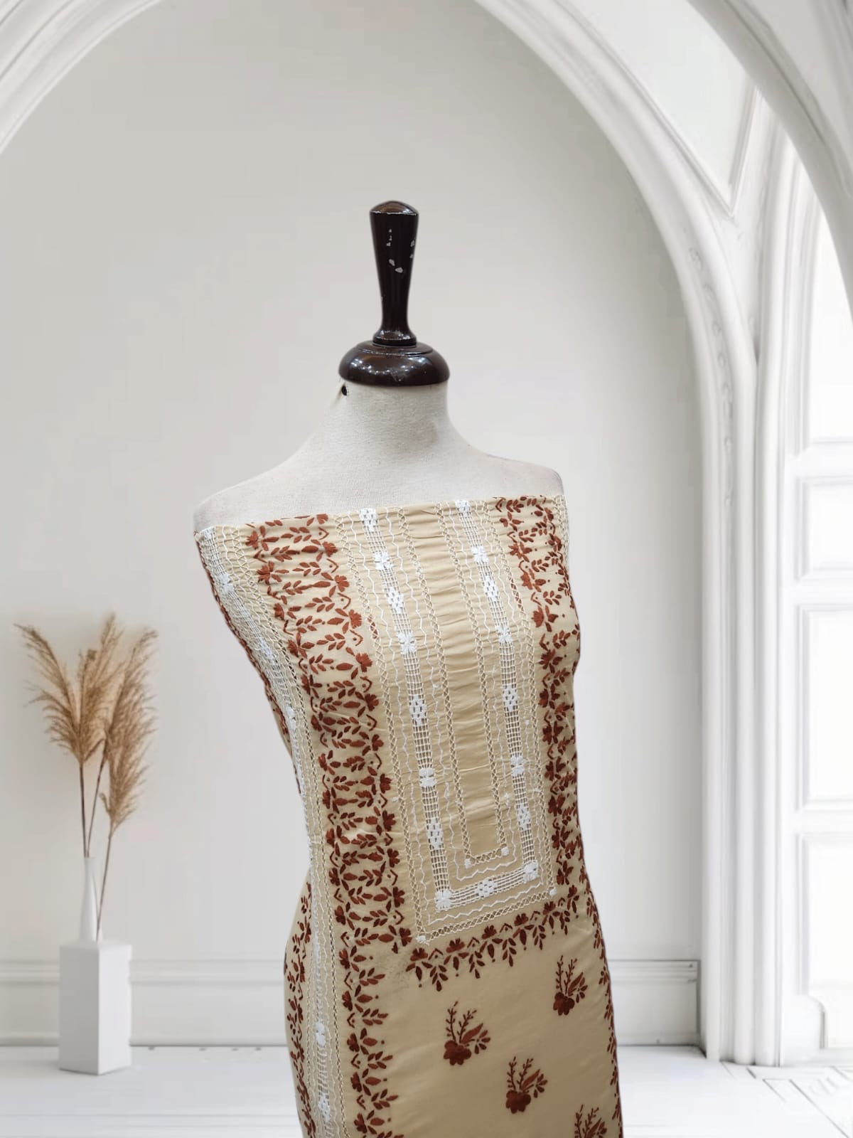 Tarkashi lawn budget shirt
