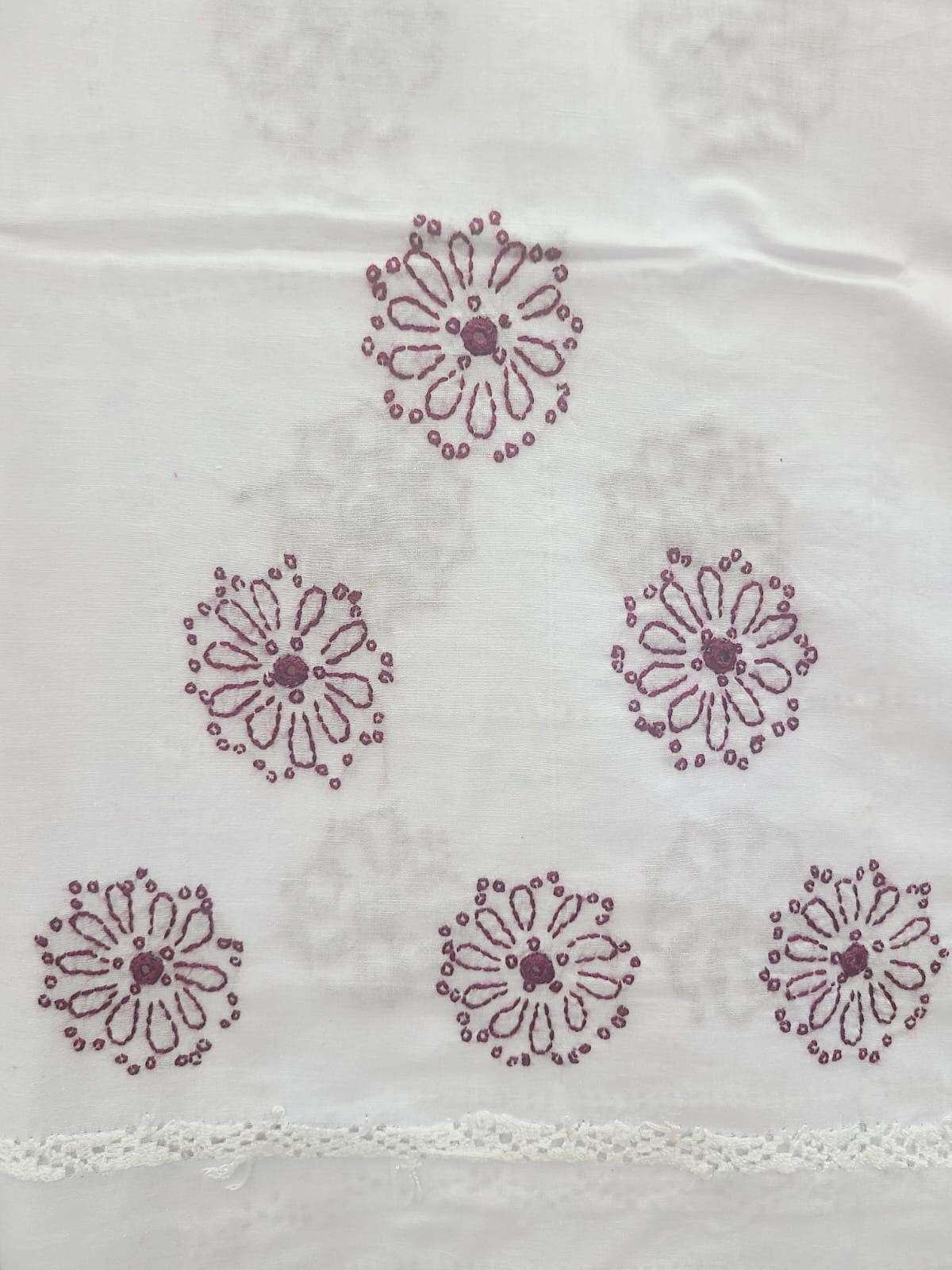 White Tarkashi box shedow shirt