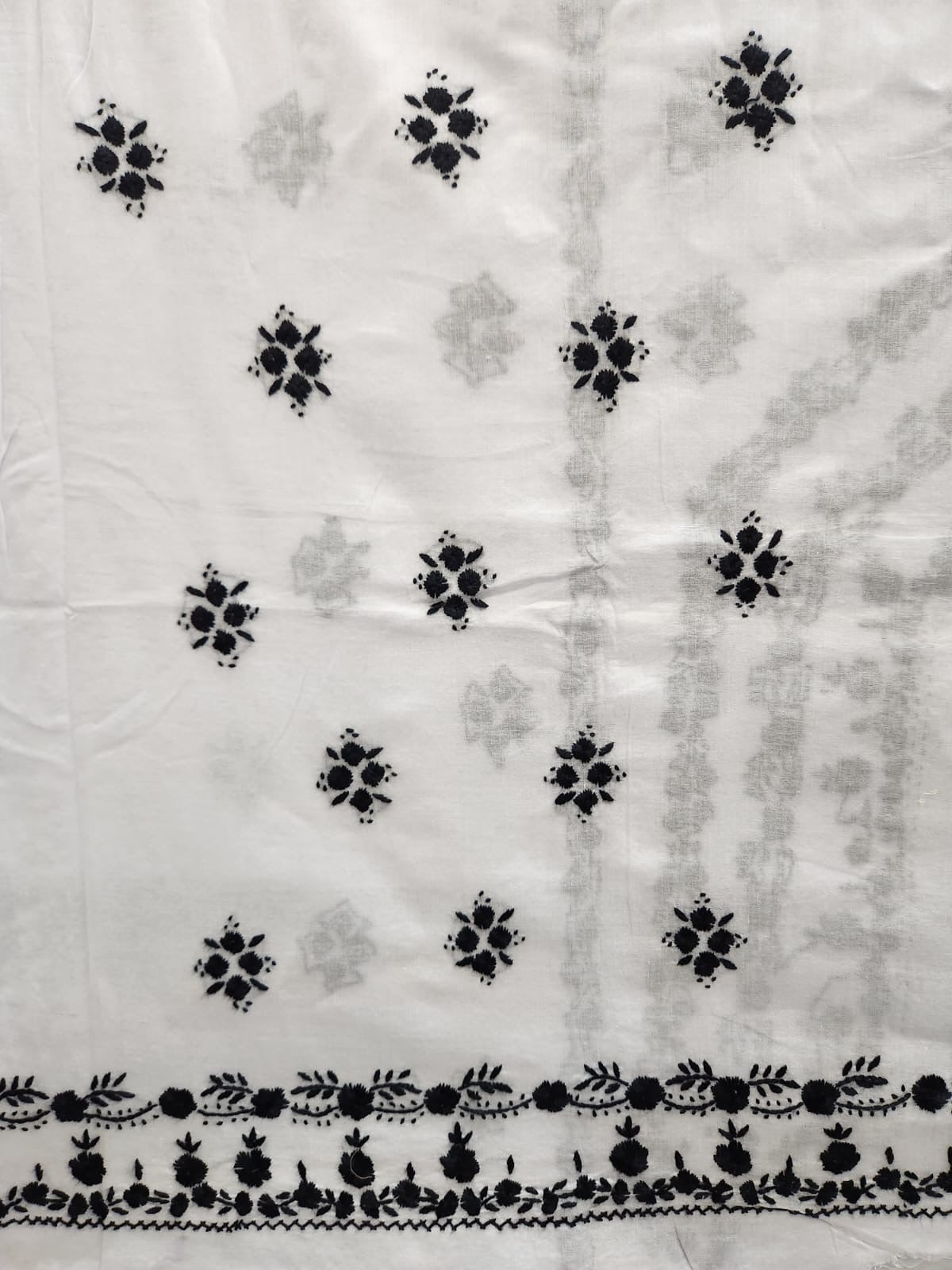Beautiful lawn hand embroidered shirt