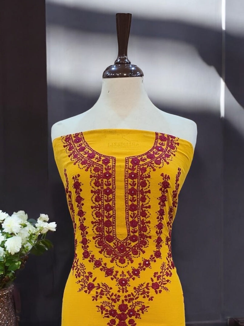 Doria Lawn Heavy embroidered