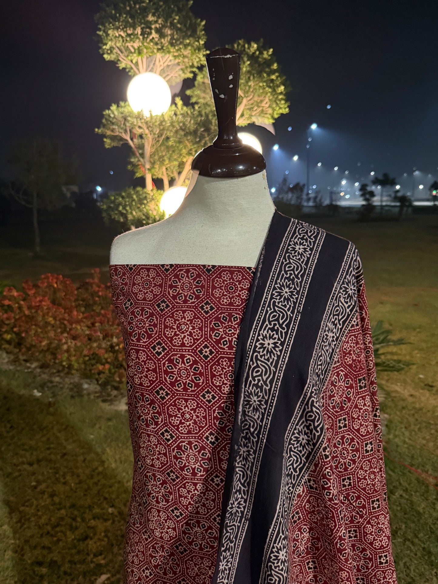 Lawn Natural Dyed shirt and dupatta