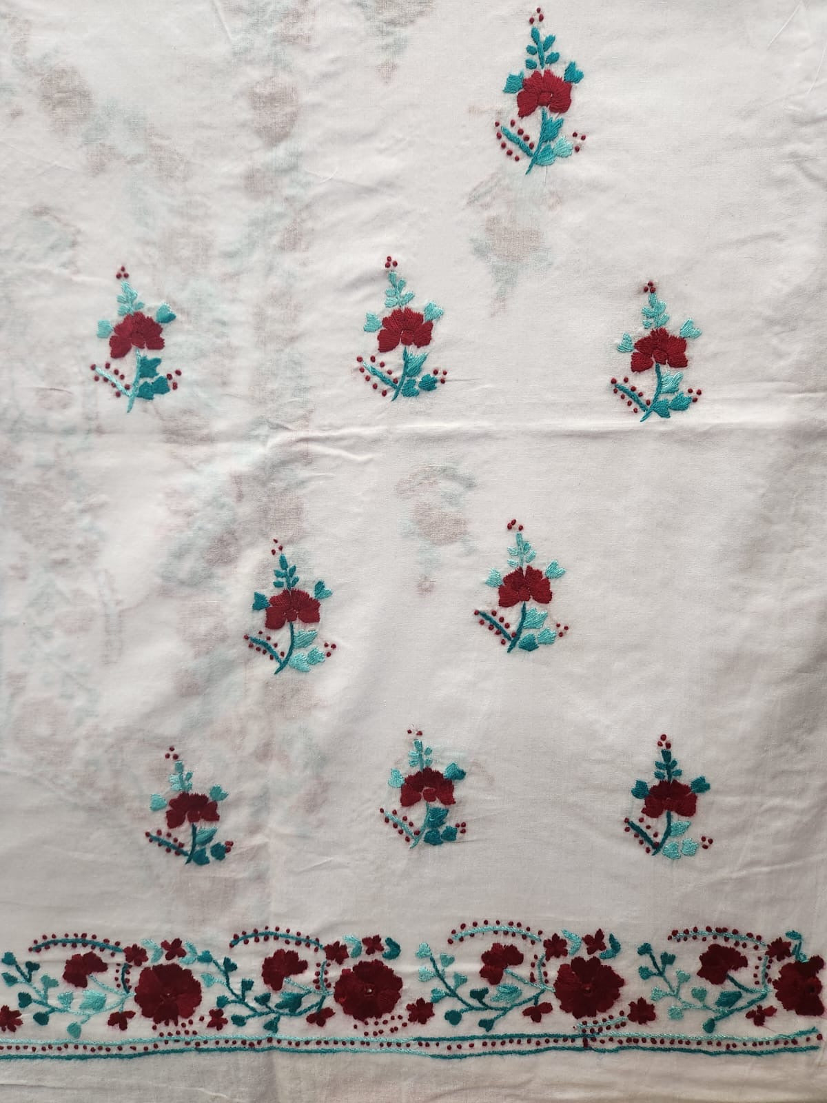 Most awaited lawn hand embroidered shirt