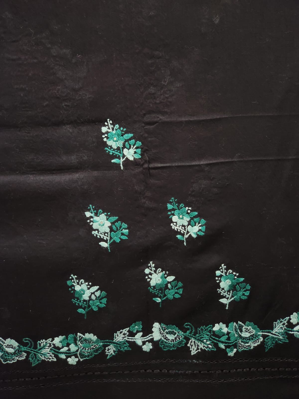 Tarkashi Lawn hand embroidered shirt