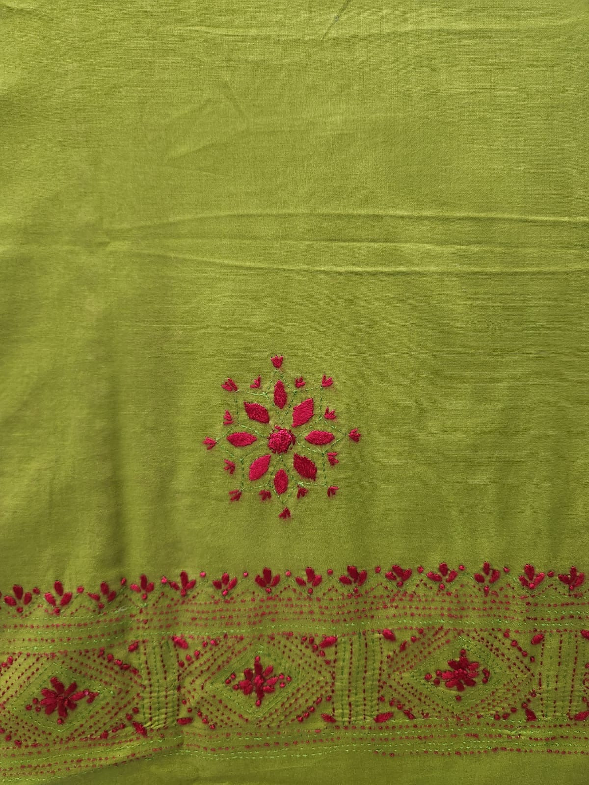 Kaccha tanka lawn shirt