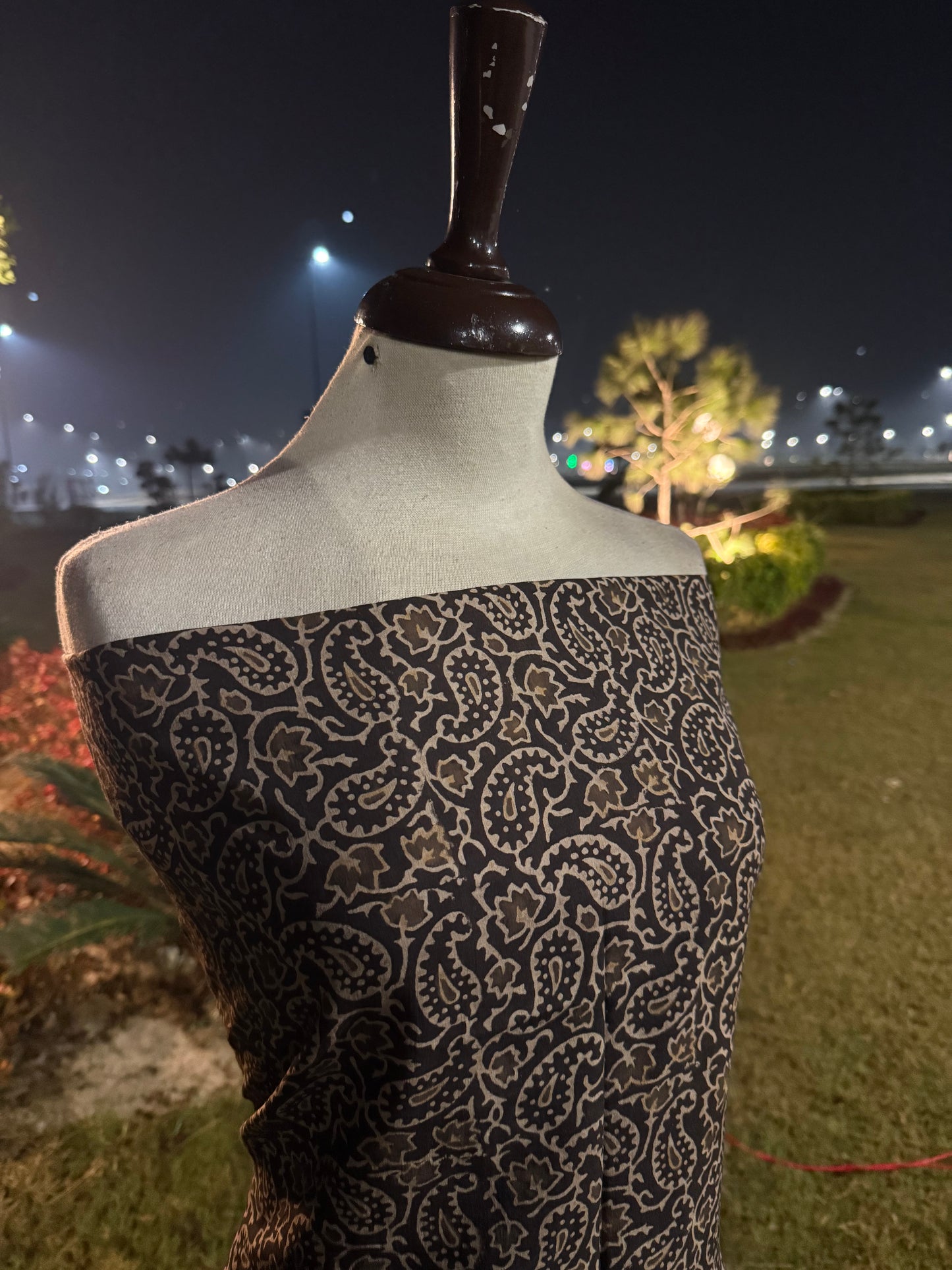 New shade Lawn Natural dyed shirt and Dupatta
