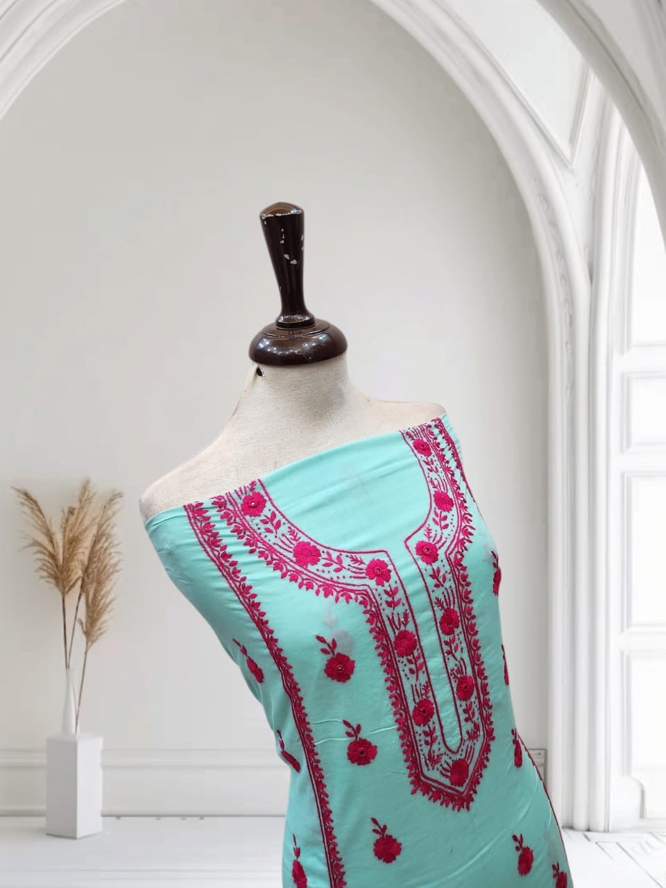 Most awaited lawn hand embroidered shirt