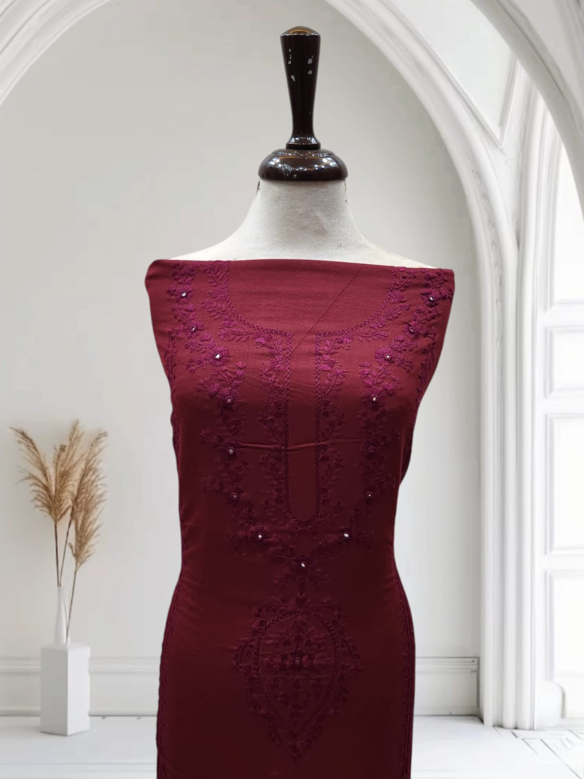 2pc Marina Tarkashi with embroidery