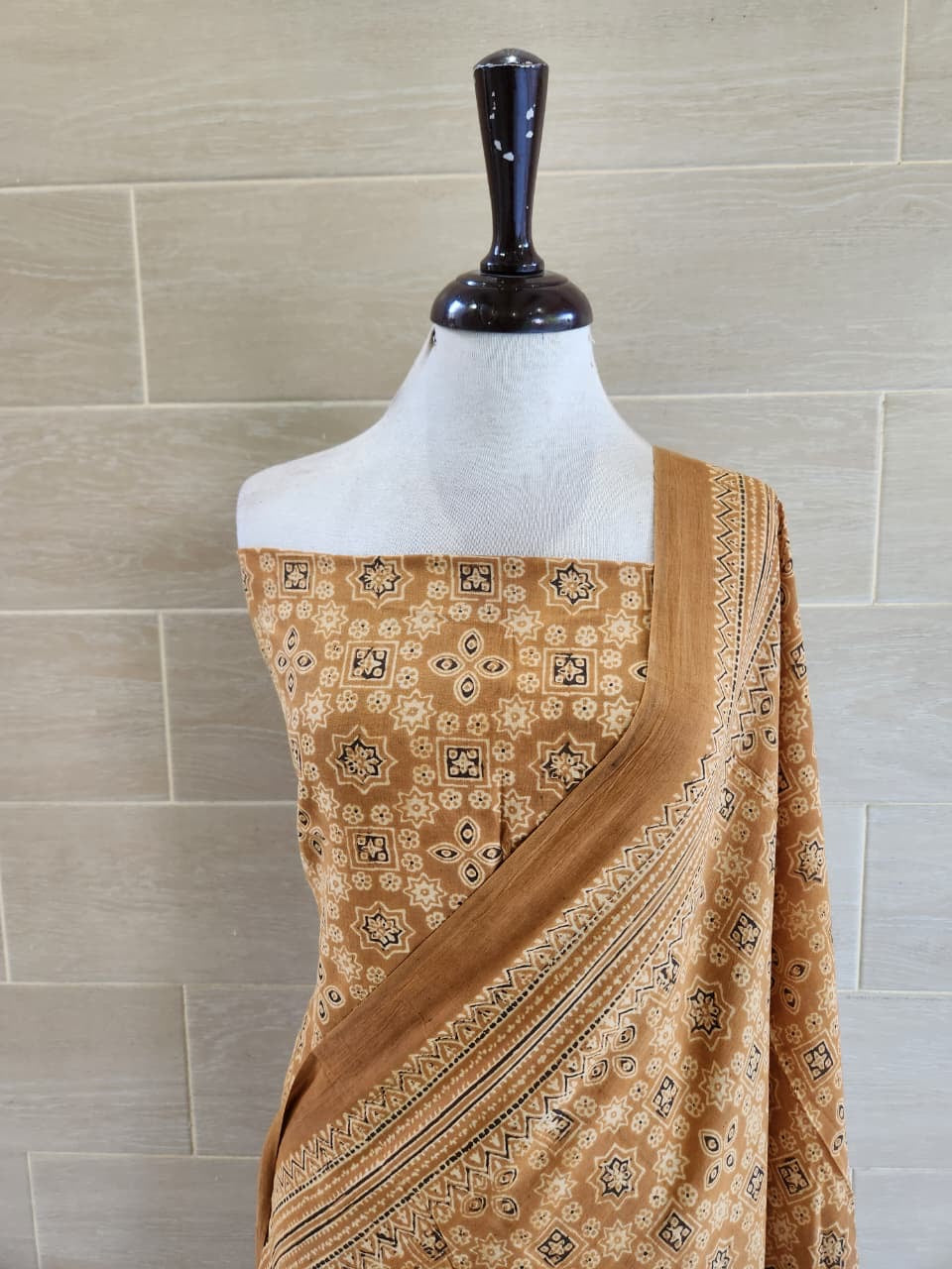 Lawn Natural Dyed Shirt and Dupatta