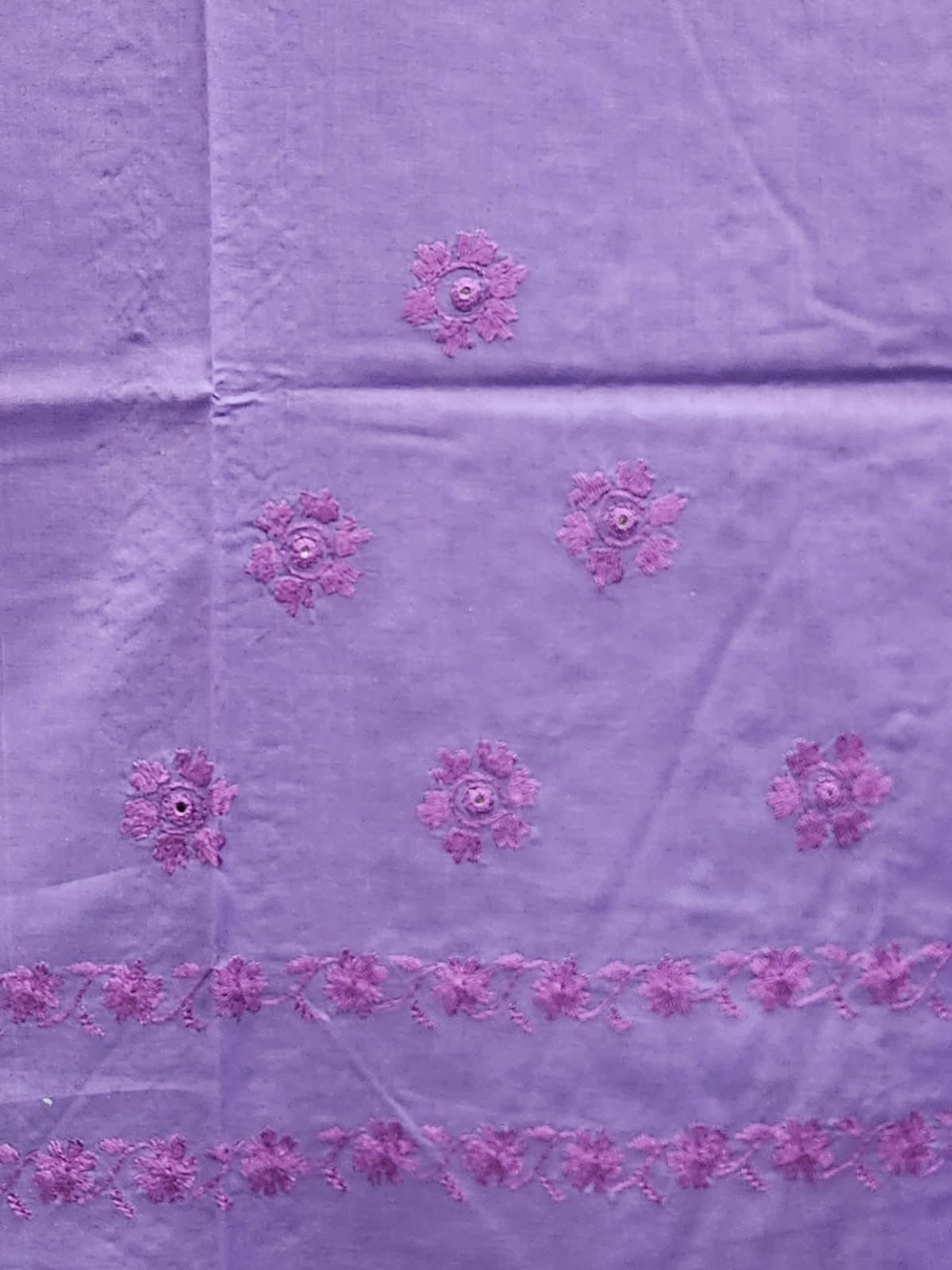 Lawn hand embroidered shirt