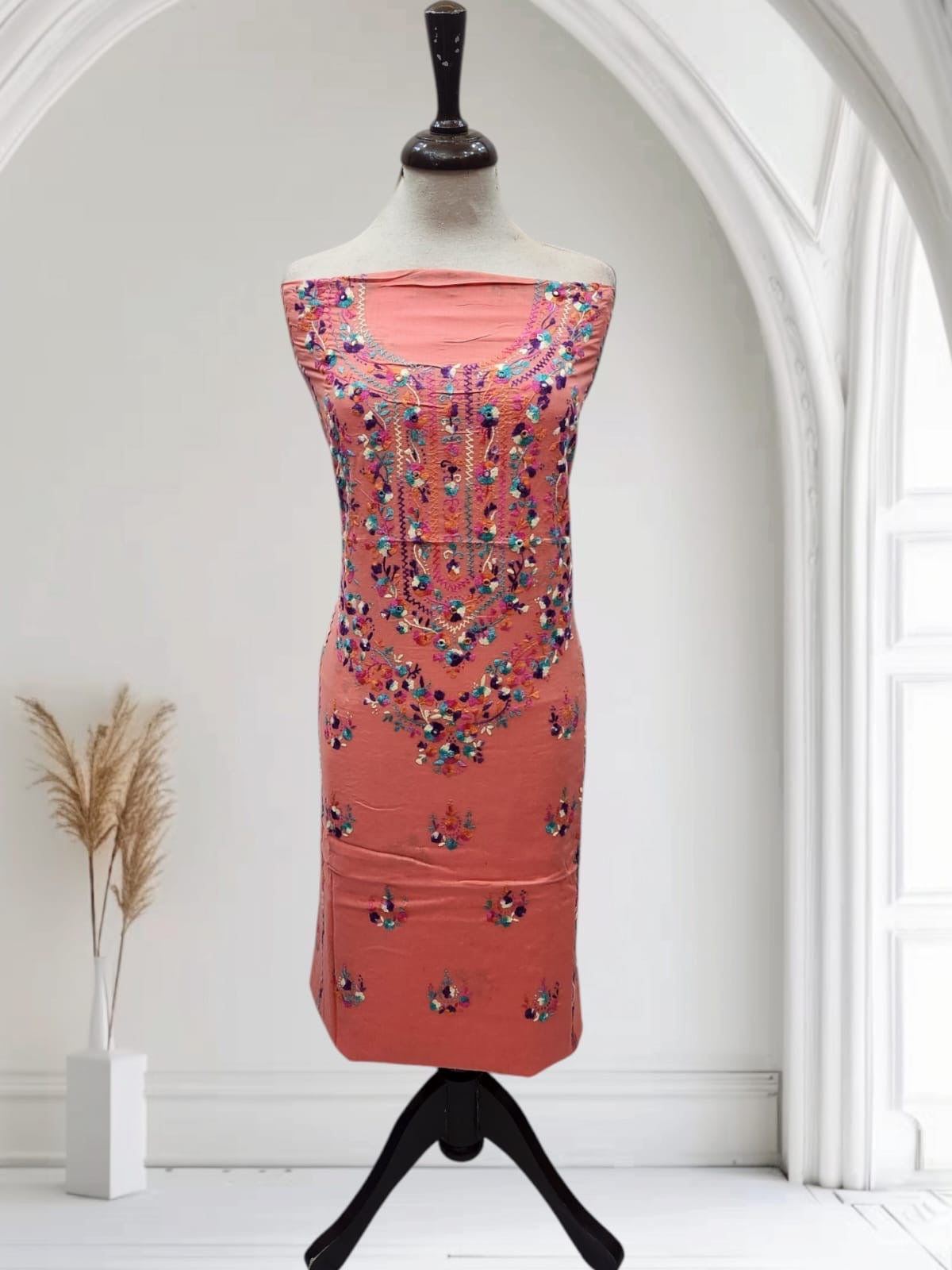 Most awaited lawn hand embroidered shirt