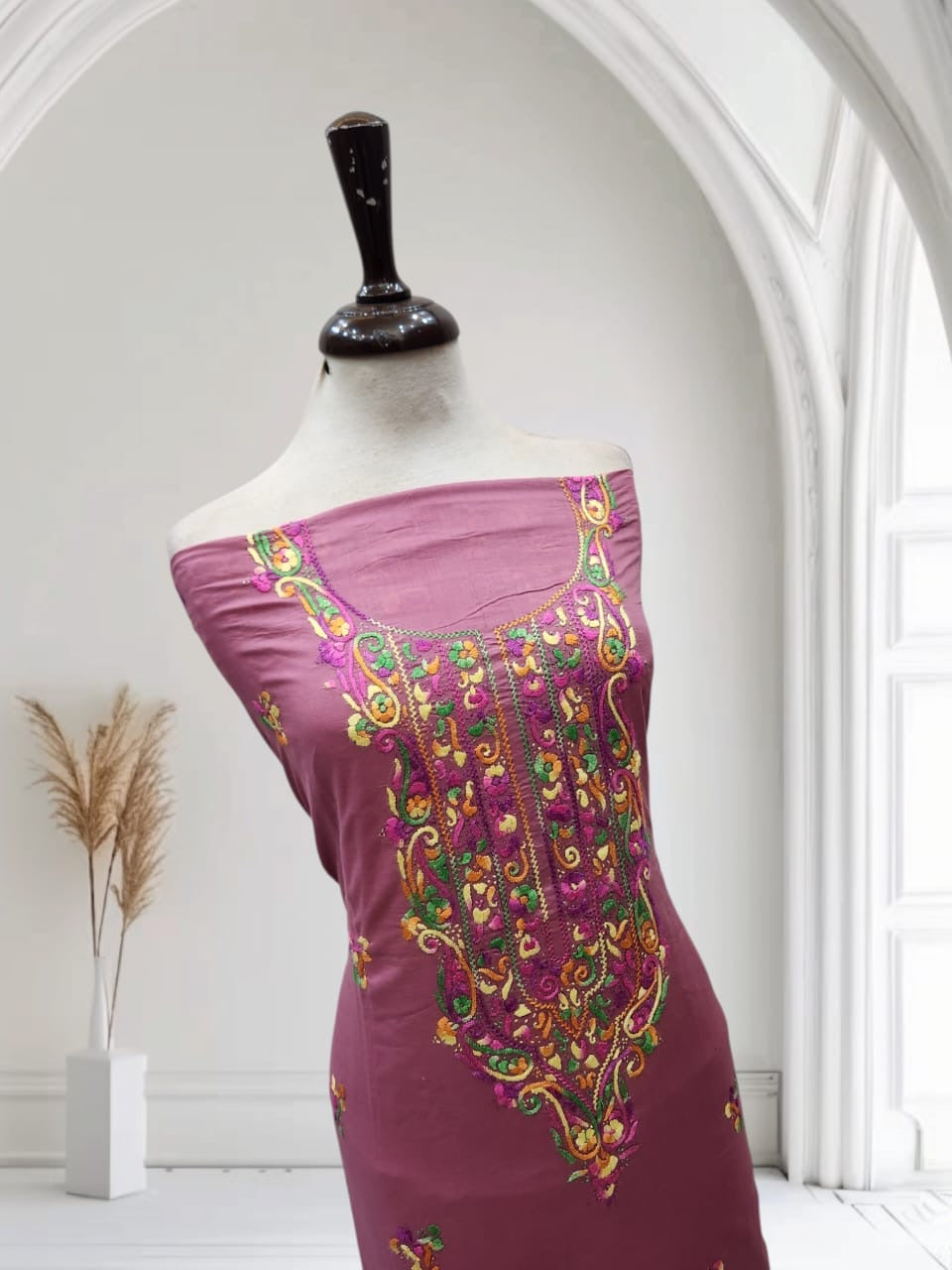 Lawn hand embroidered Budget shirt