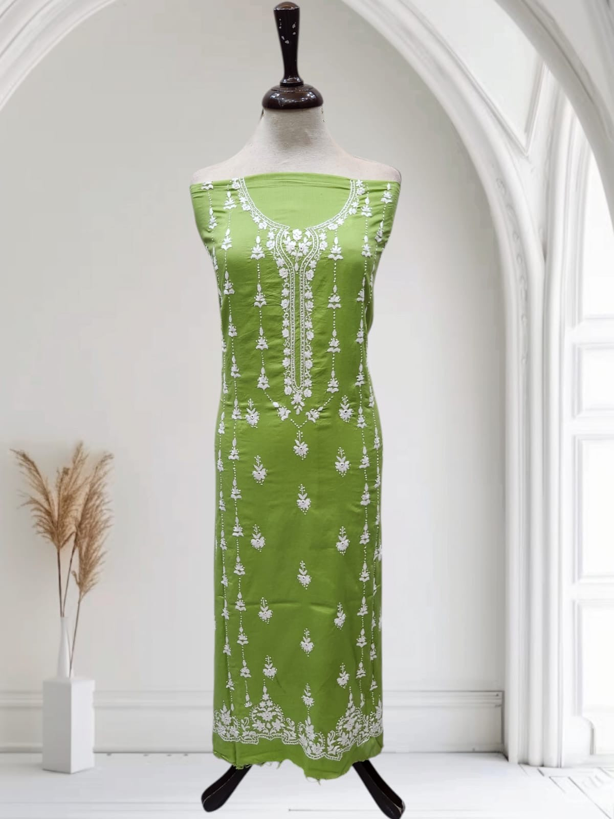 Most demanding lawn hand embroidered shirt