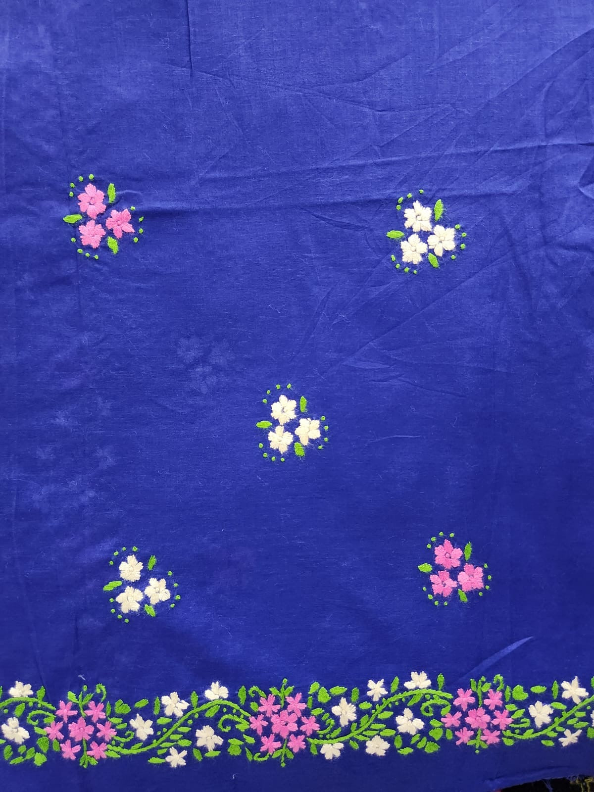 Lawn hand embroidered shirt