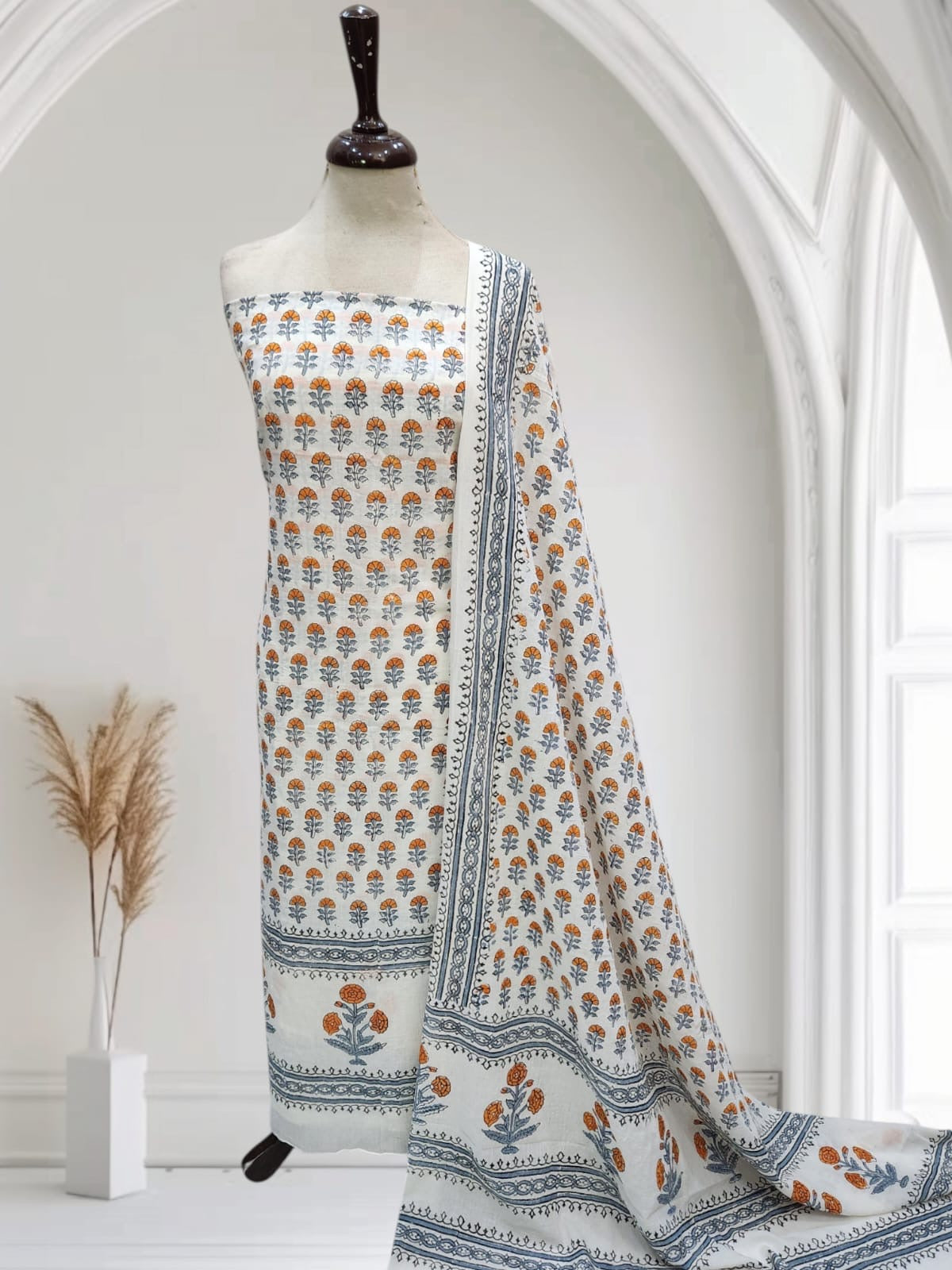 Exclusive Lawn Block Print