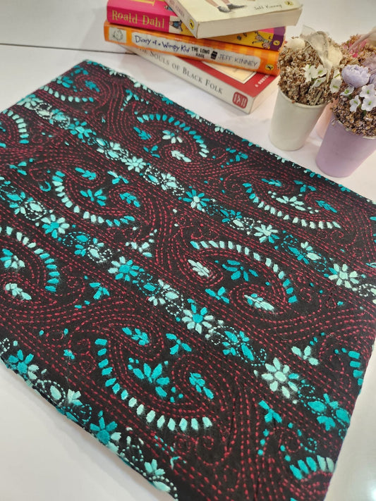 Lawn hand embroidered Jaal shirt