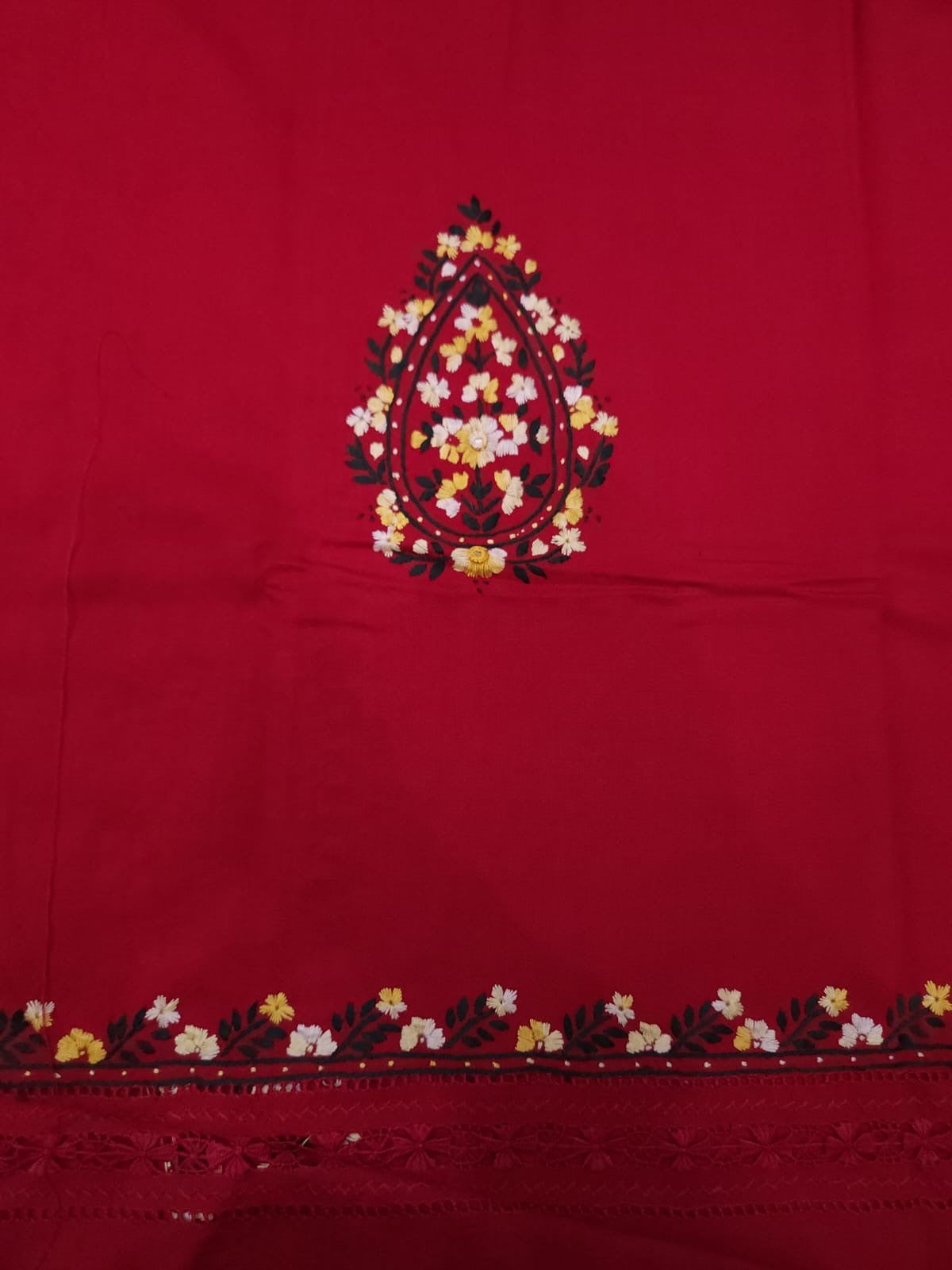 2pc Marina Tarkashi with hand embroidery