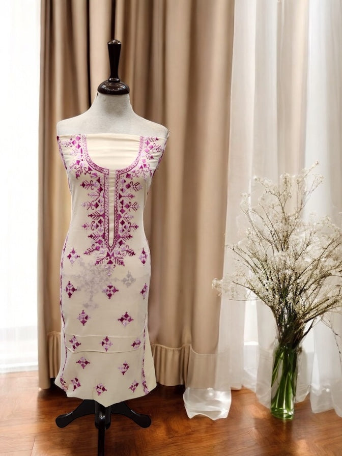 Sale wali lawn shirt Creamy Lemon Shade