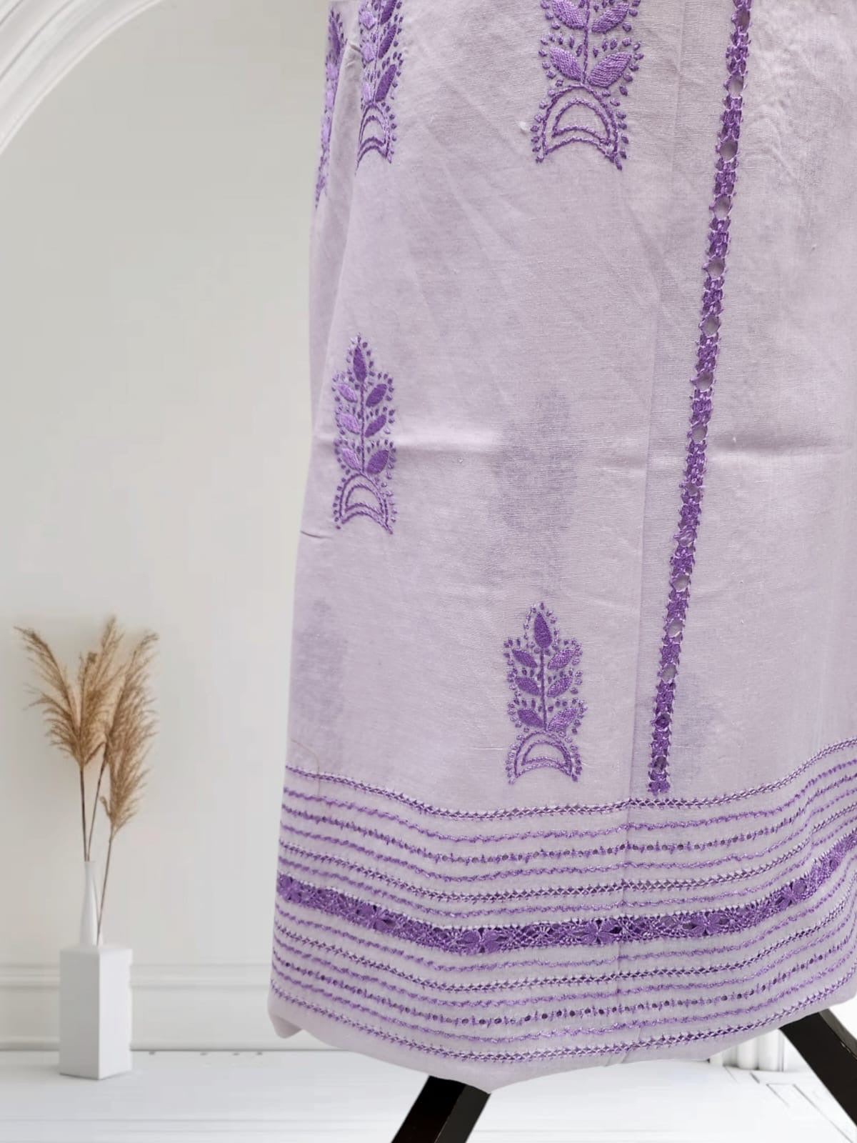 Lavender Lawn Tarkashi shirt