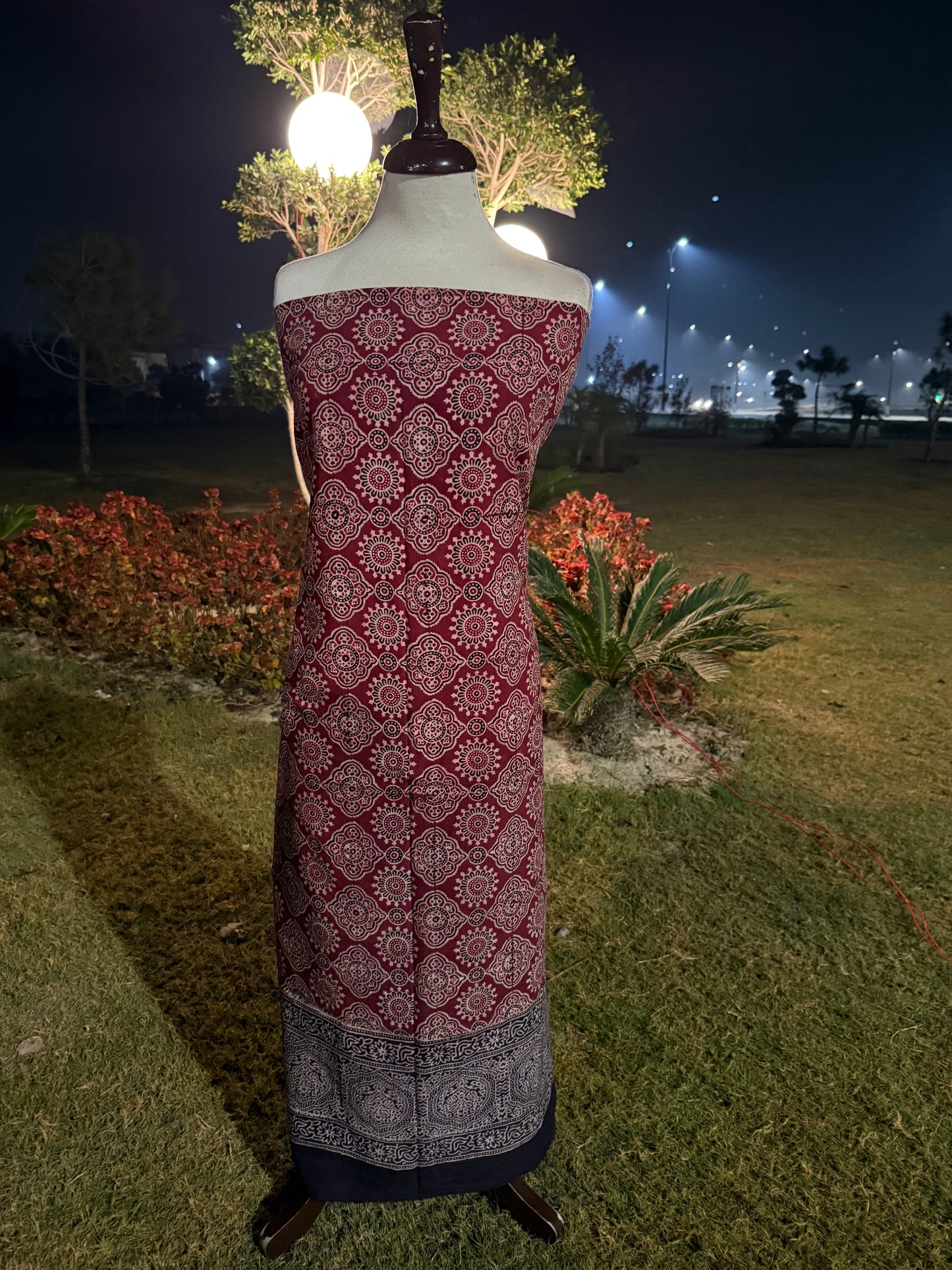 Lawn Natural dyed shirt and dupatta