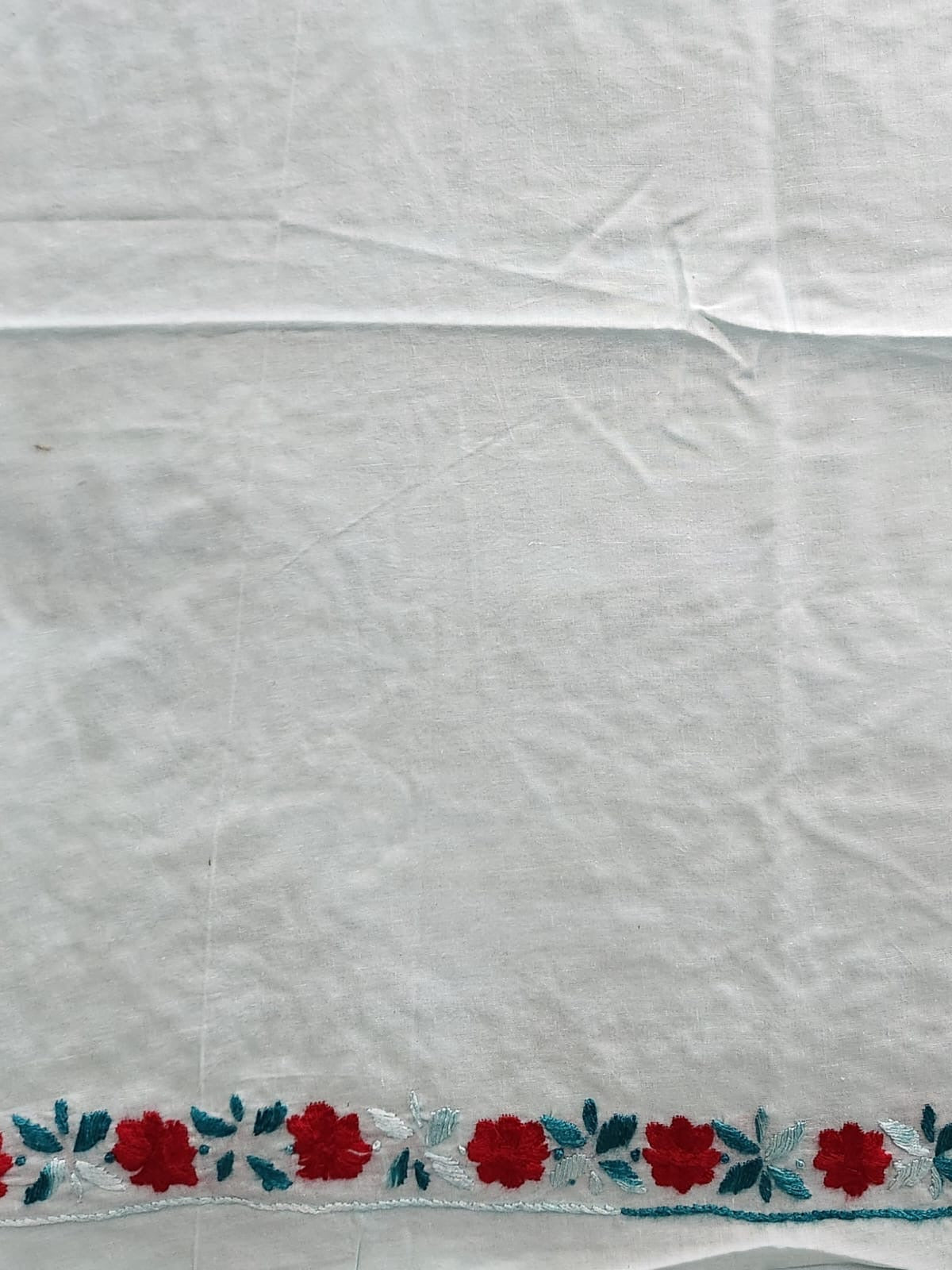 Stylish lawn hand embroidered shirt