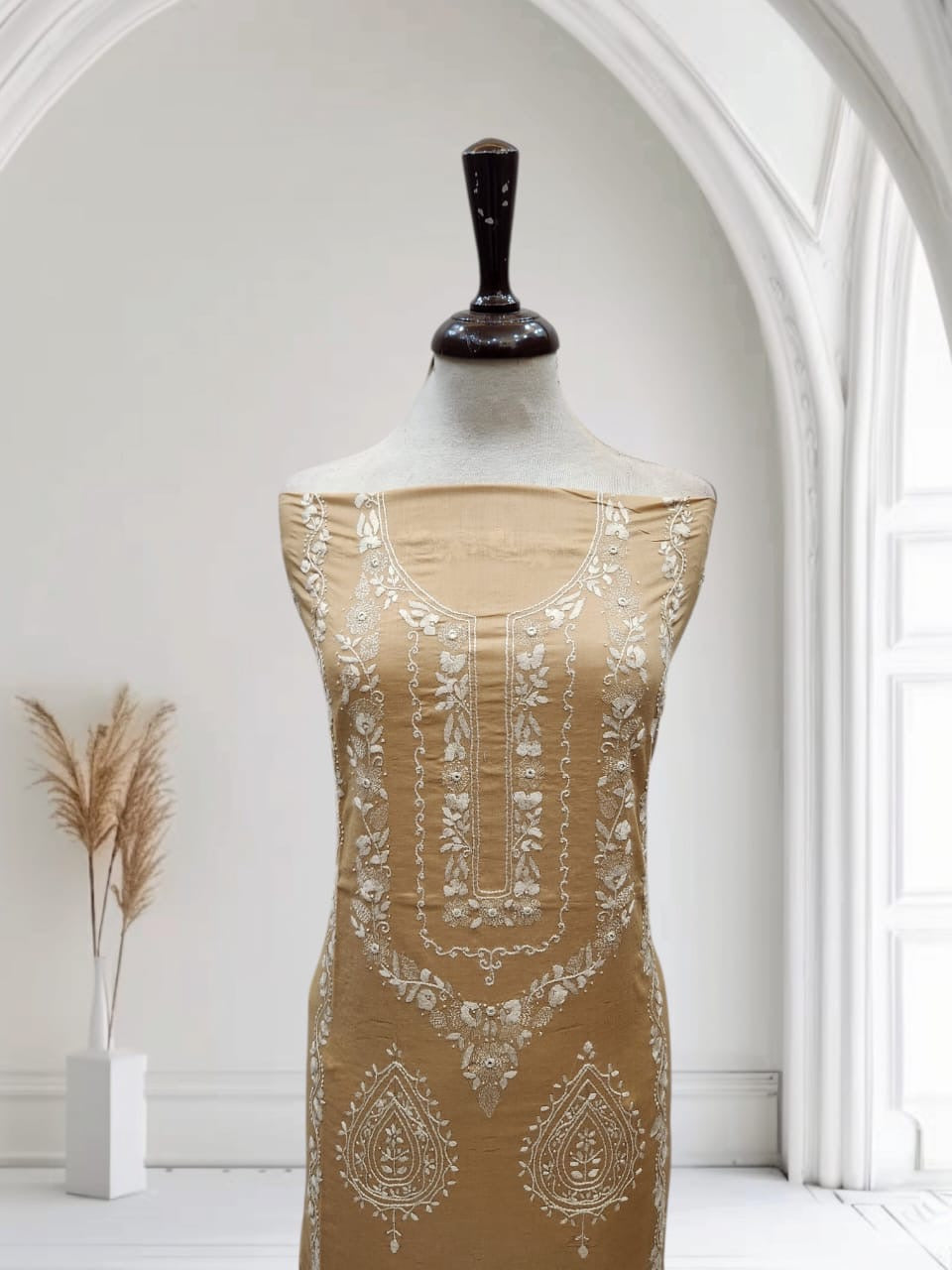 Most awaited shirt lawn hand embroidered