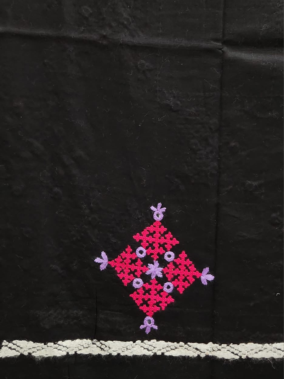 Tarkashi lawn hand embroidered shirt