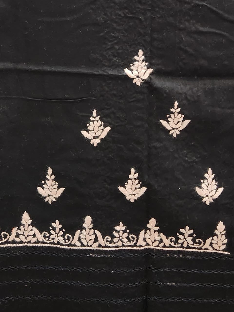 Tarkashi lawn hand embroidered shirt