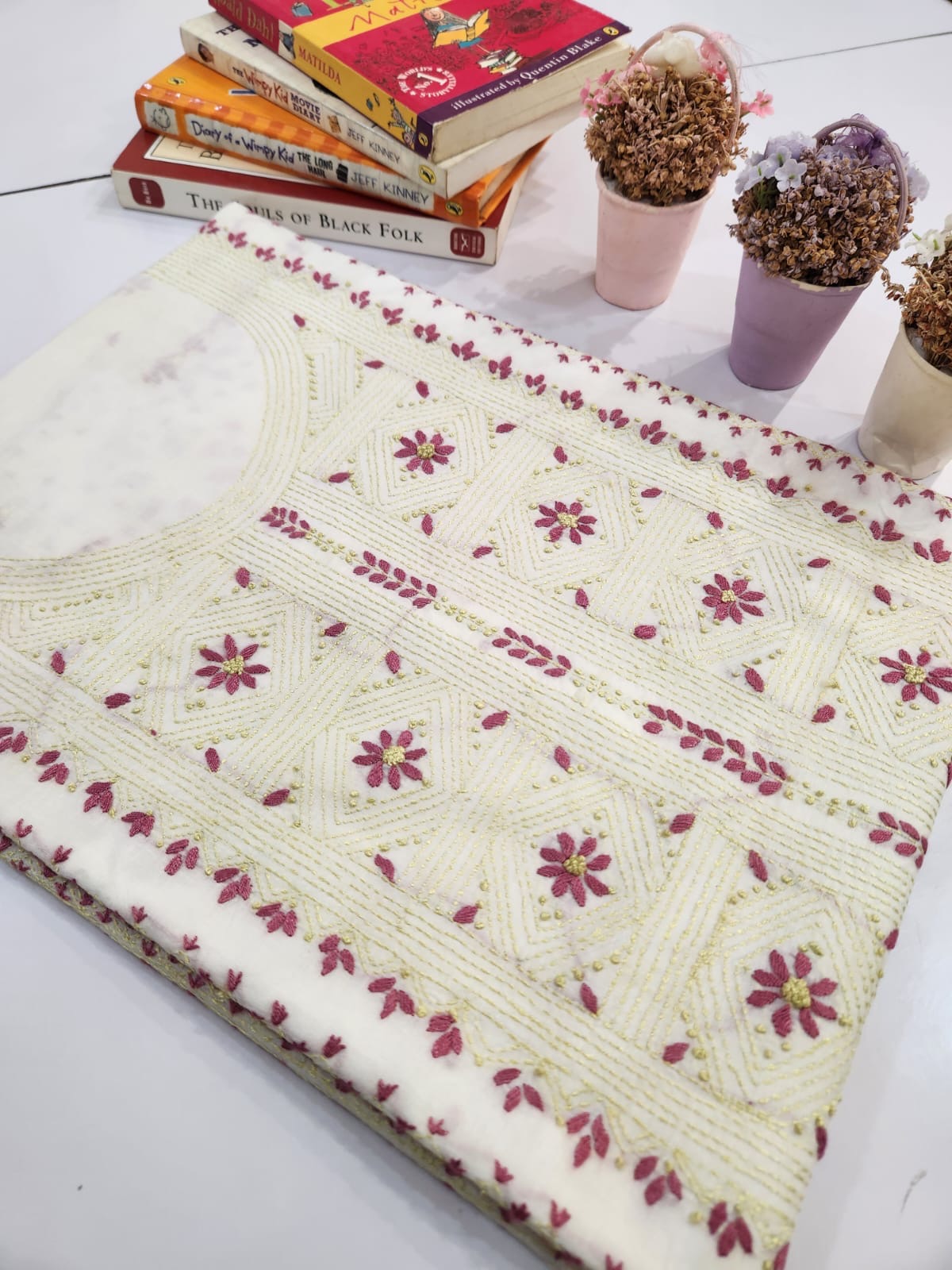 Kaccha tanka lawn shirt