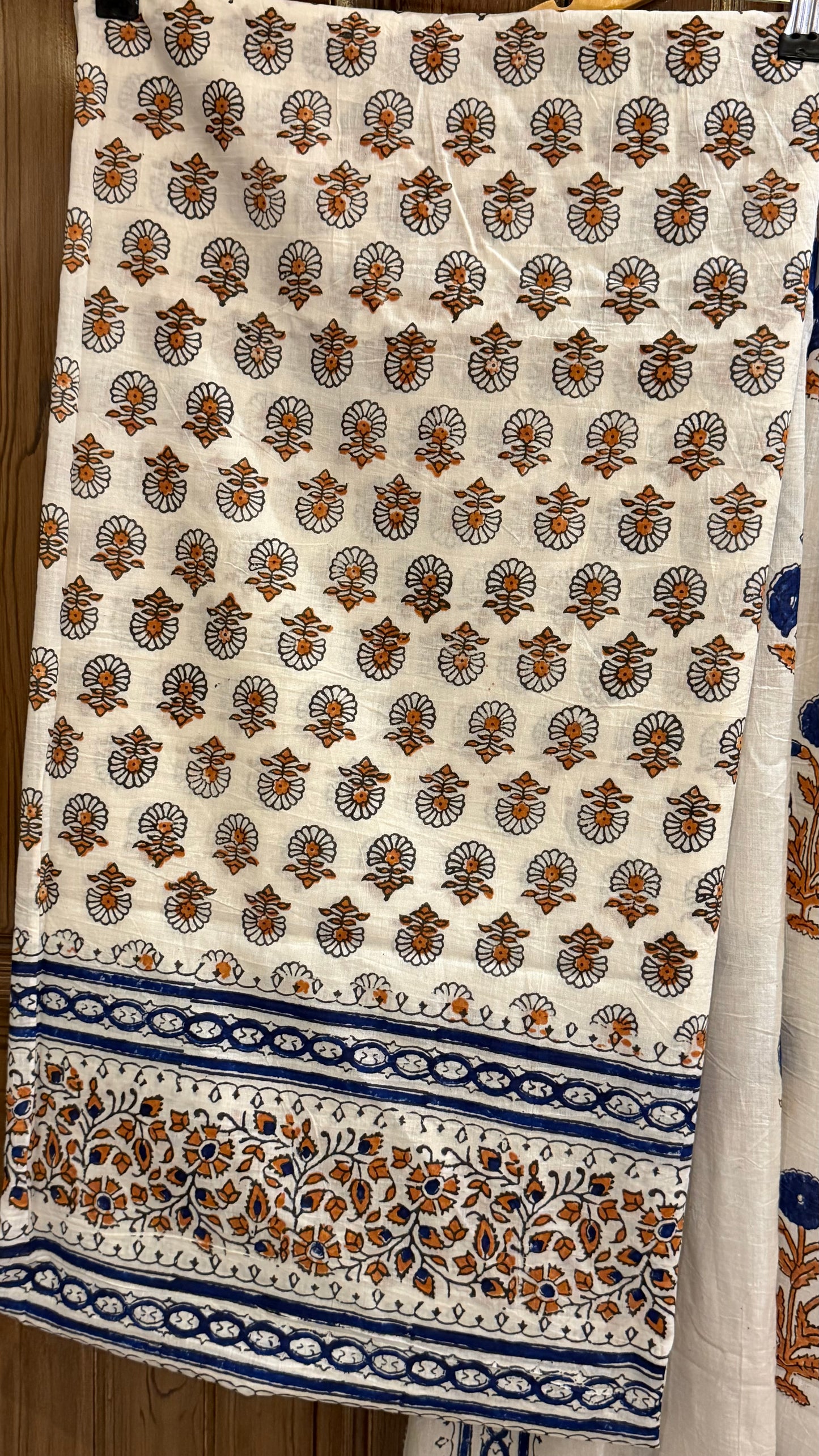 Exclusive limited edition Lawn Block Print shirt dupatta