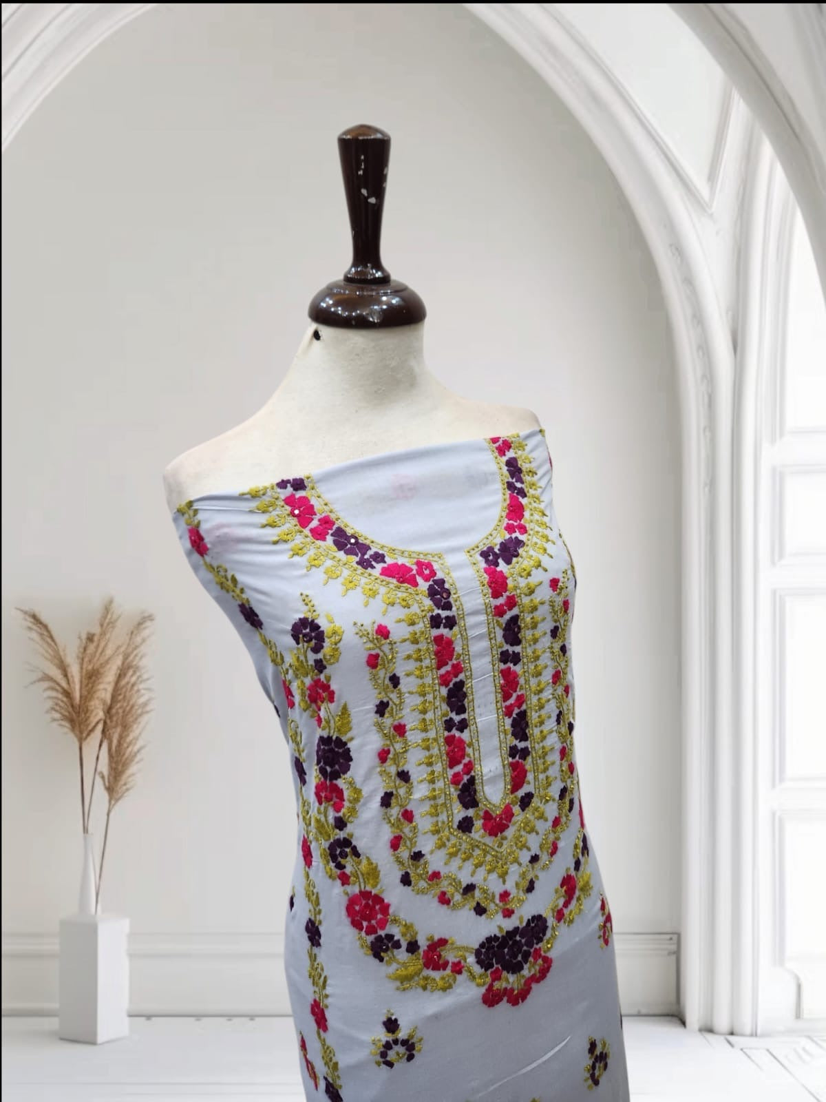 Lawn hand Embroidered exclusive shirt