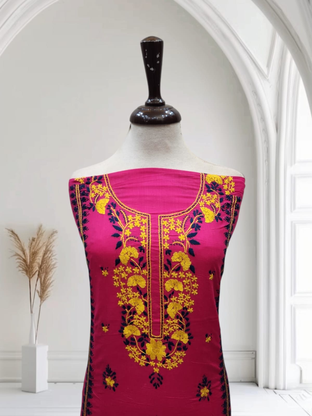 Best for Basant lawn hand embroidered shirt