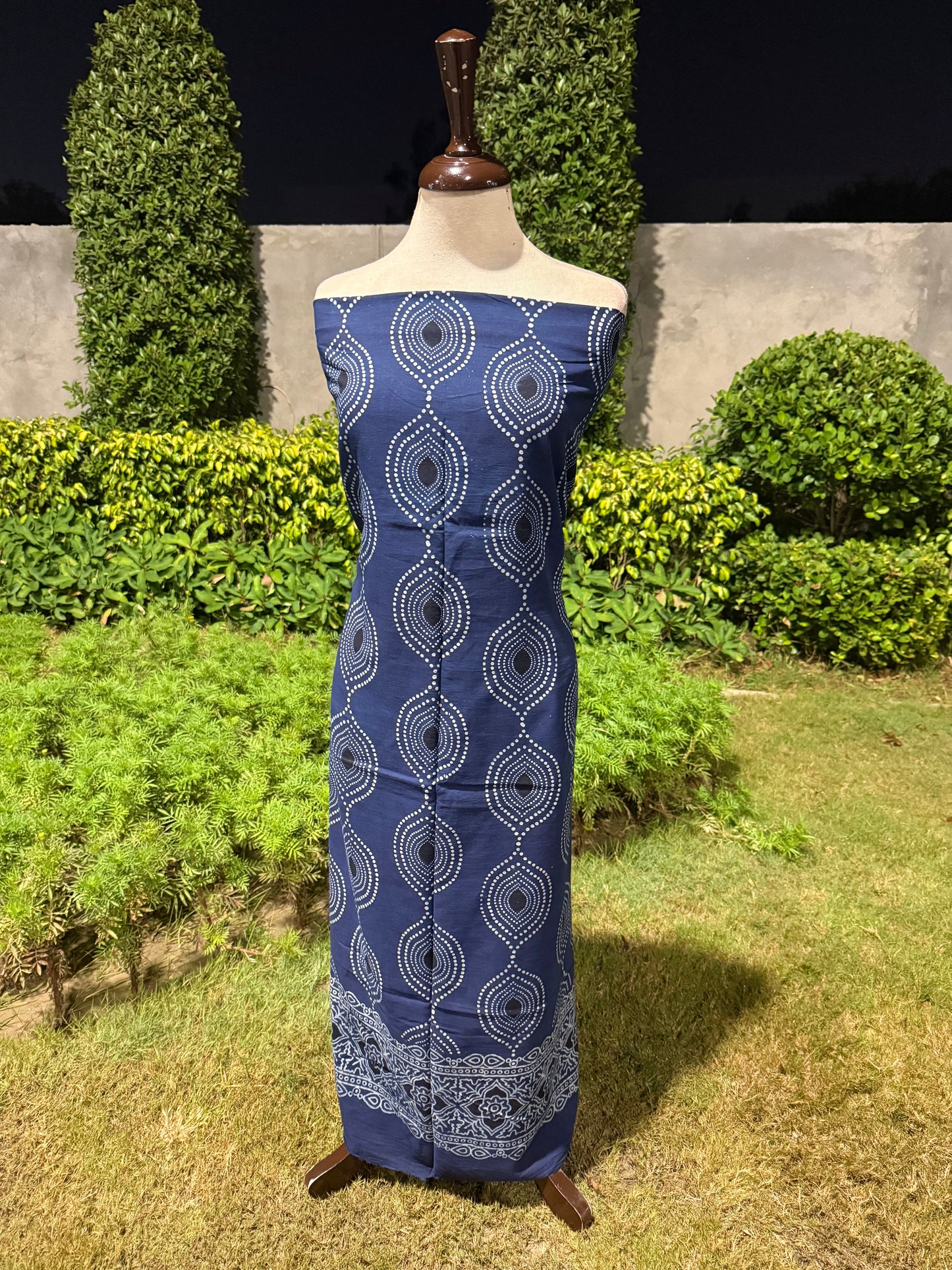 Lawn Natural dyed Shirt and Dupatta