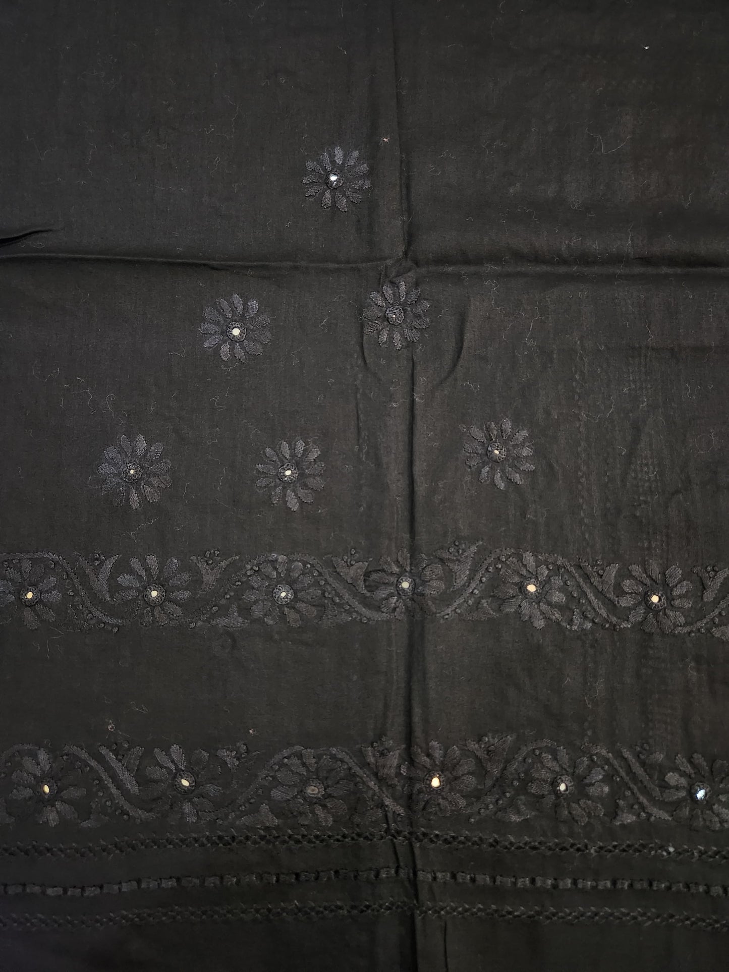 Black beauty Tarkashi lawn shirt
