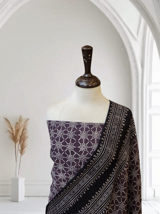 Linen Natural dyed 2pc shirt and duppatta