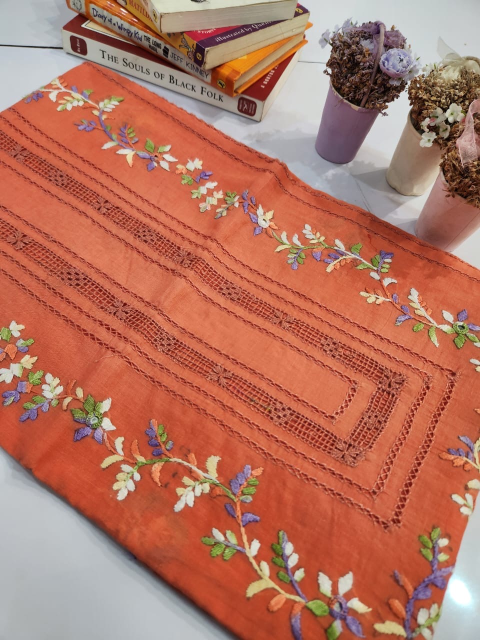 Tarkashi lawn hand embroidered shirt