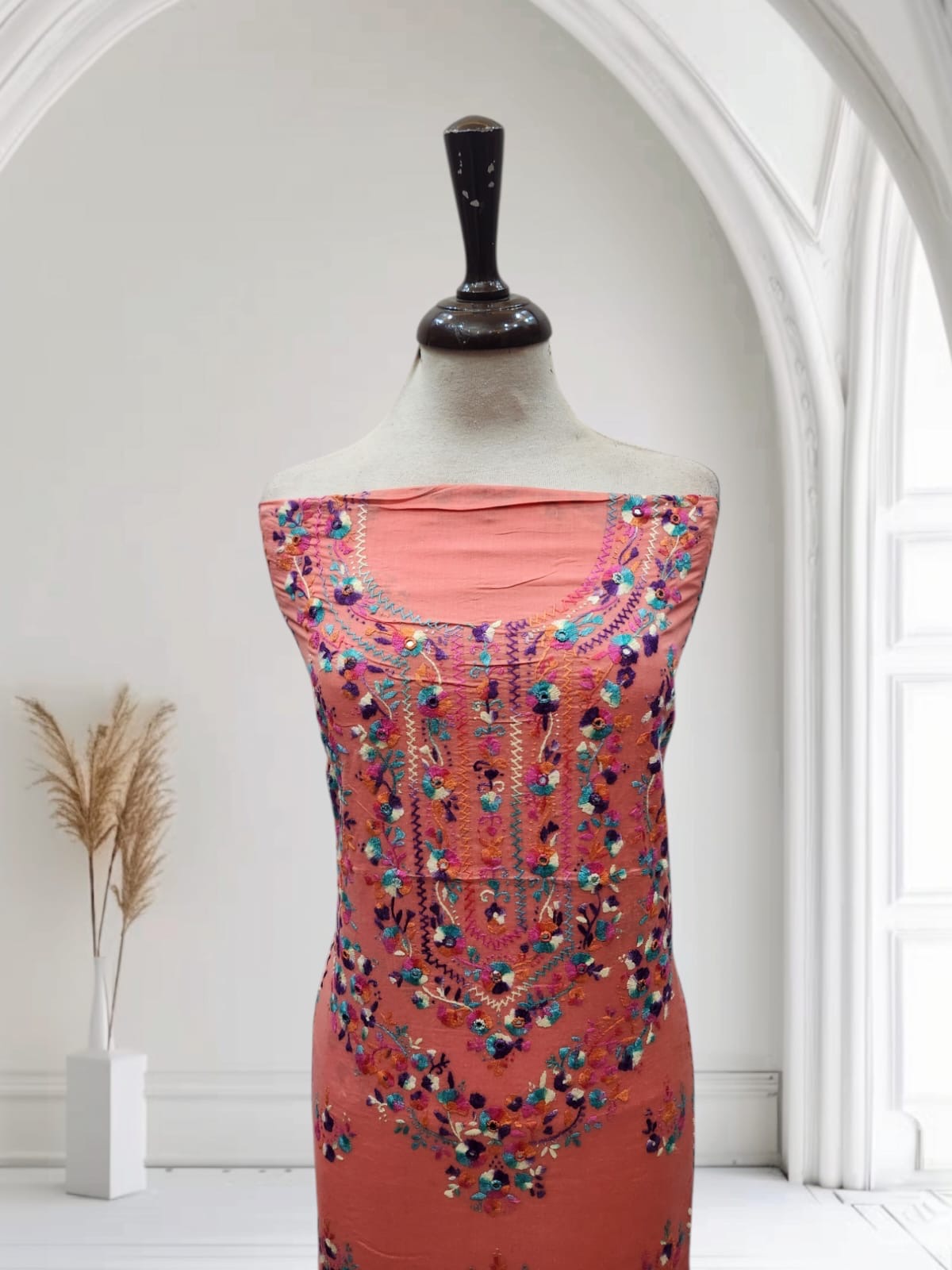 Most awaited lawn hand embroidered shirt