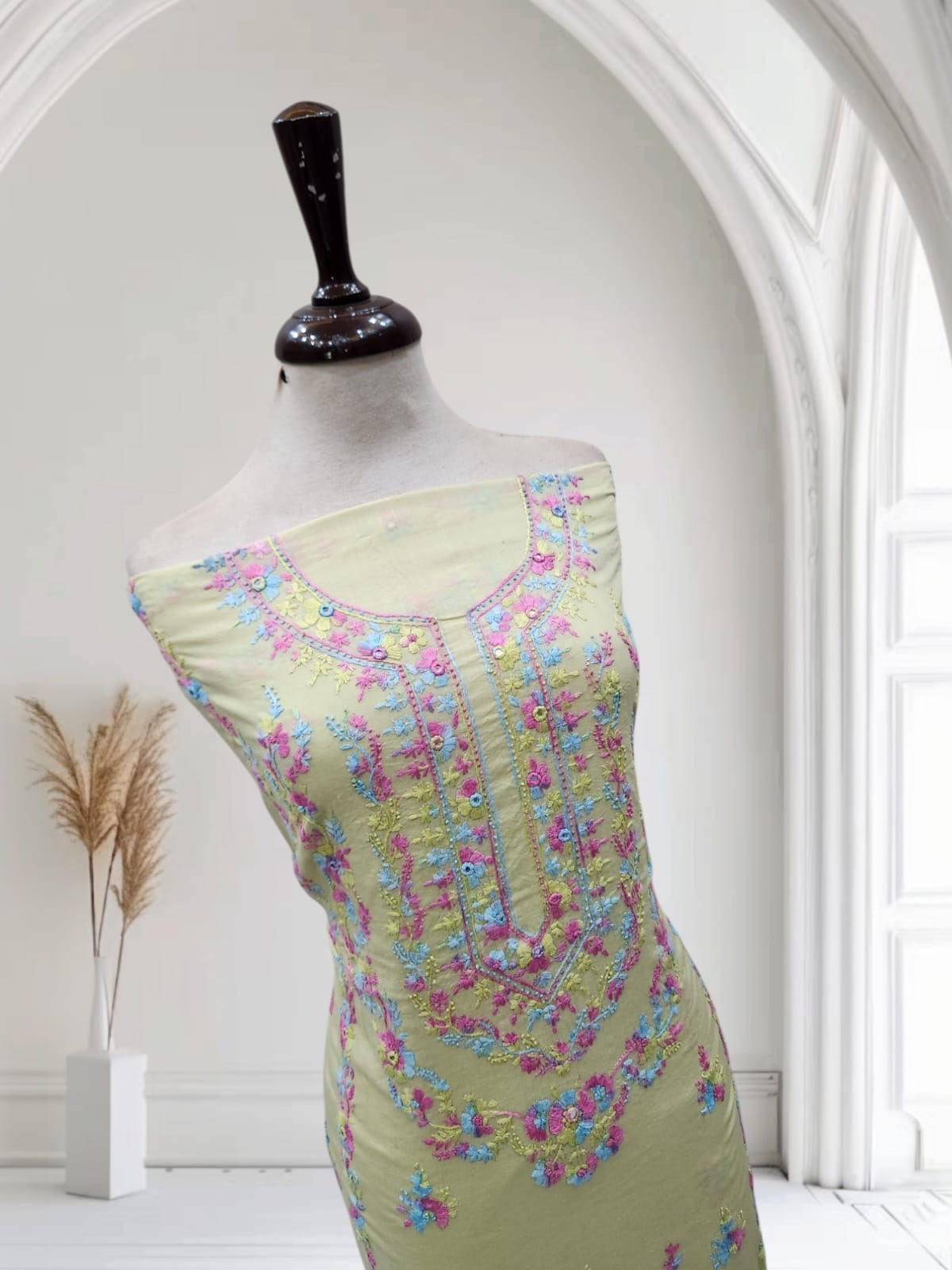 Trendy Lawn Hand Embroidered Shirt