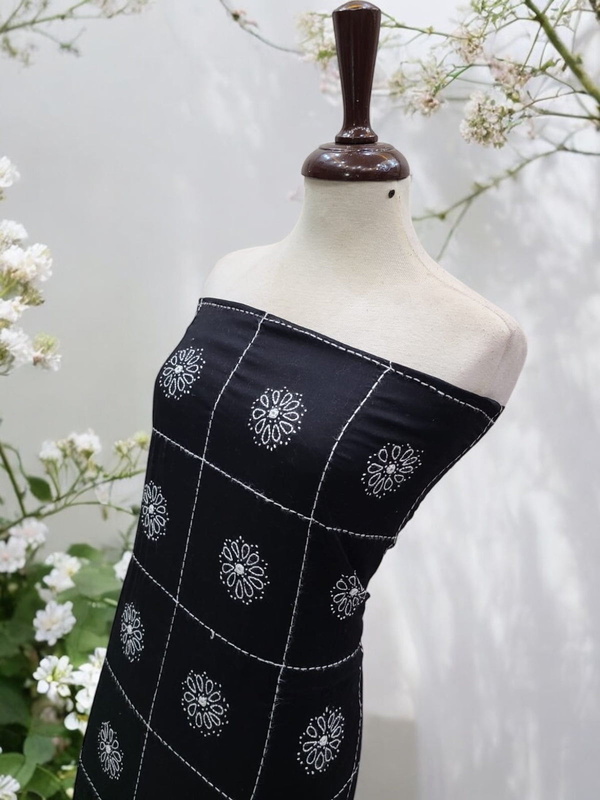 Dusky Elegance Shadow Work Tarkashi Shirt
