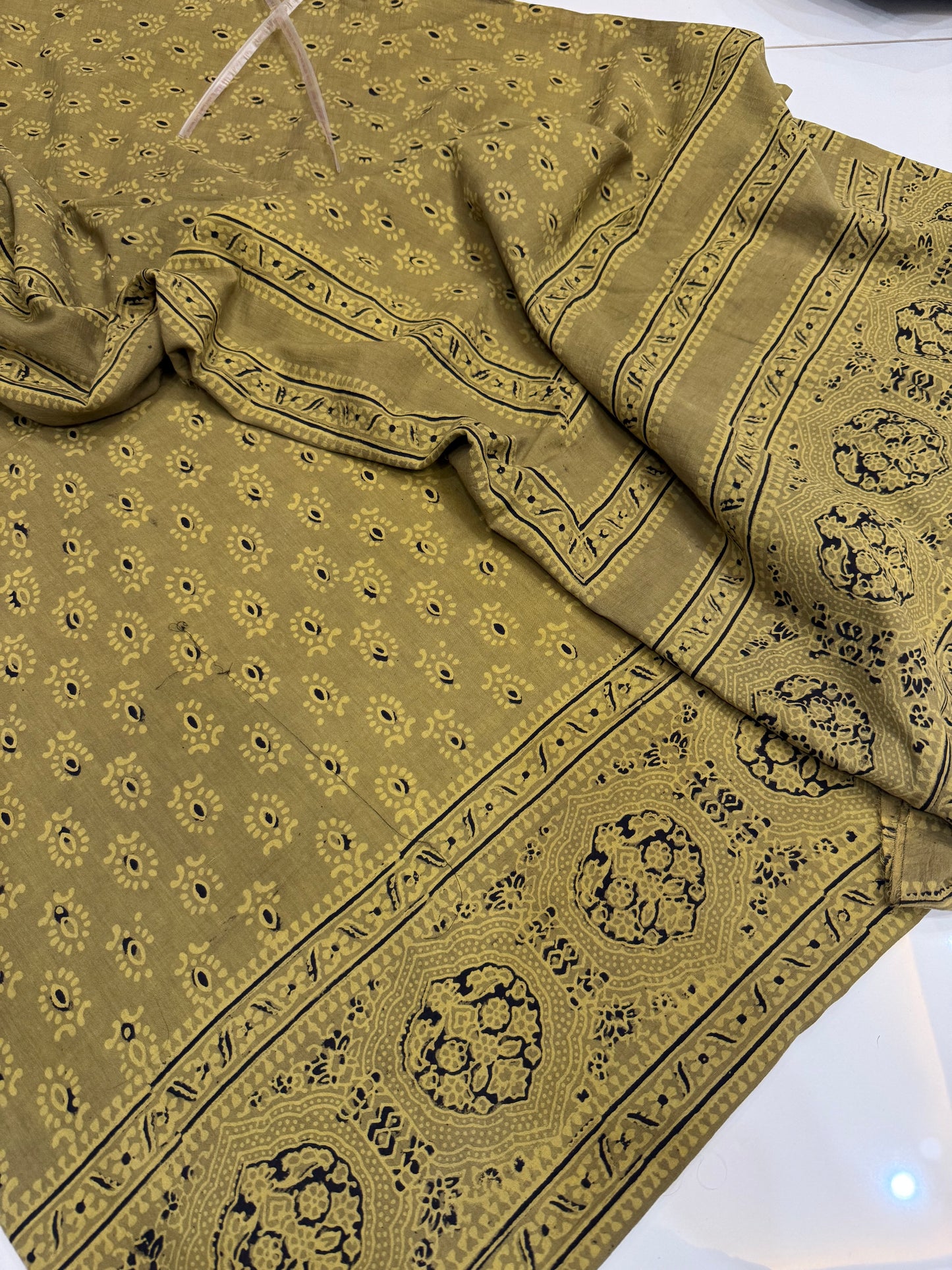 New shade lawn Ajrak dyed