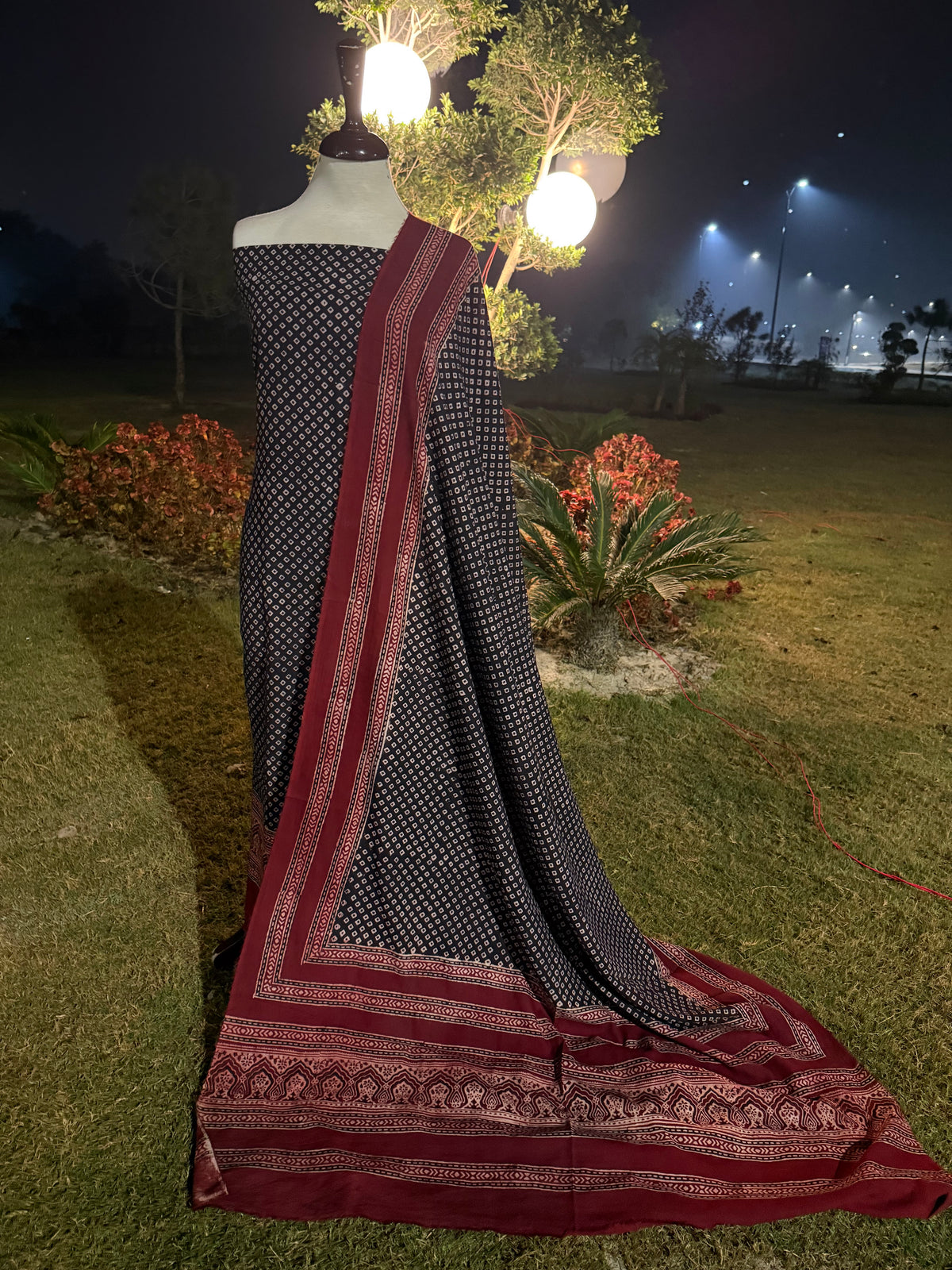 Lawn Natural dyed shirt and dupatta